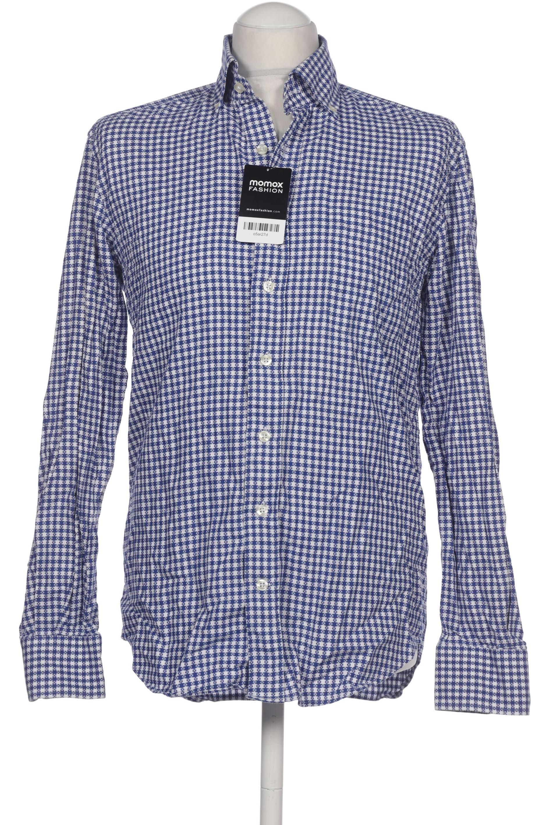 

café coton Herren Hemd, blau, Gr. 46