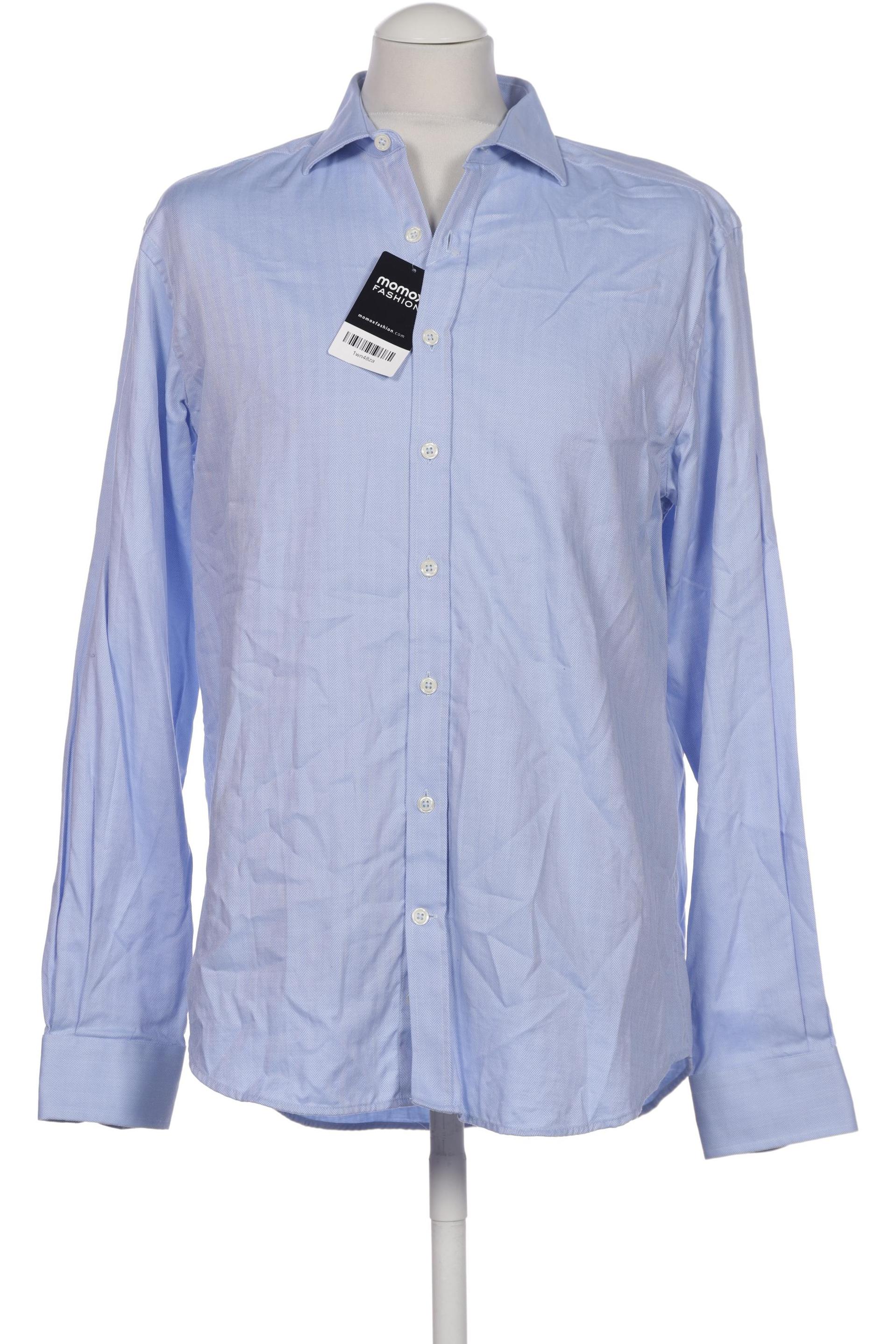 

café coton Herren Hemd, hellblau, Gr. 50