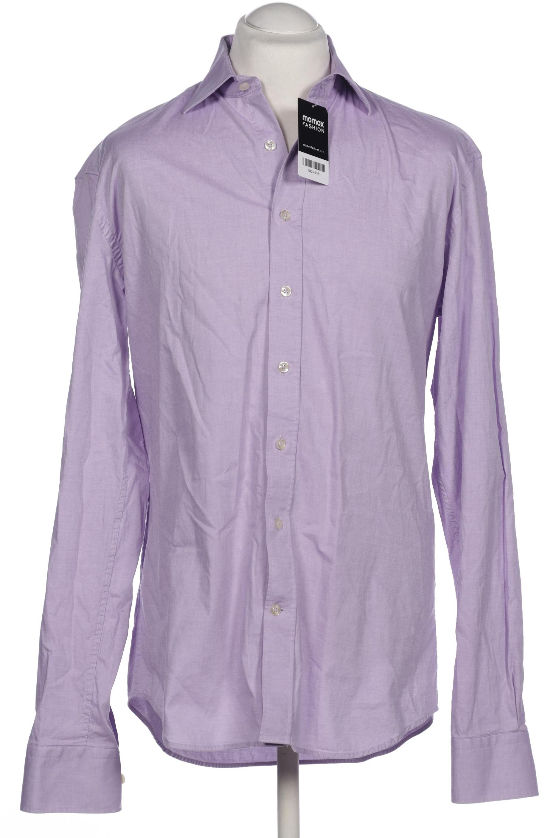 

café coton Herren Hemd, flieder, Gr. 52