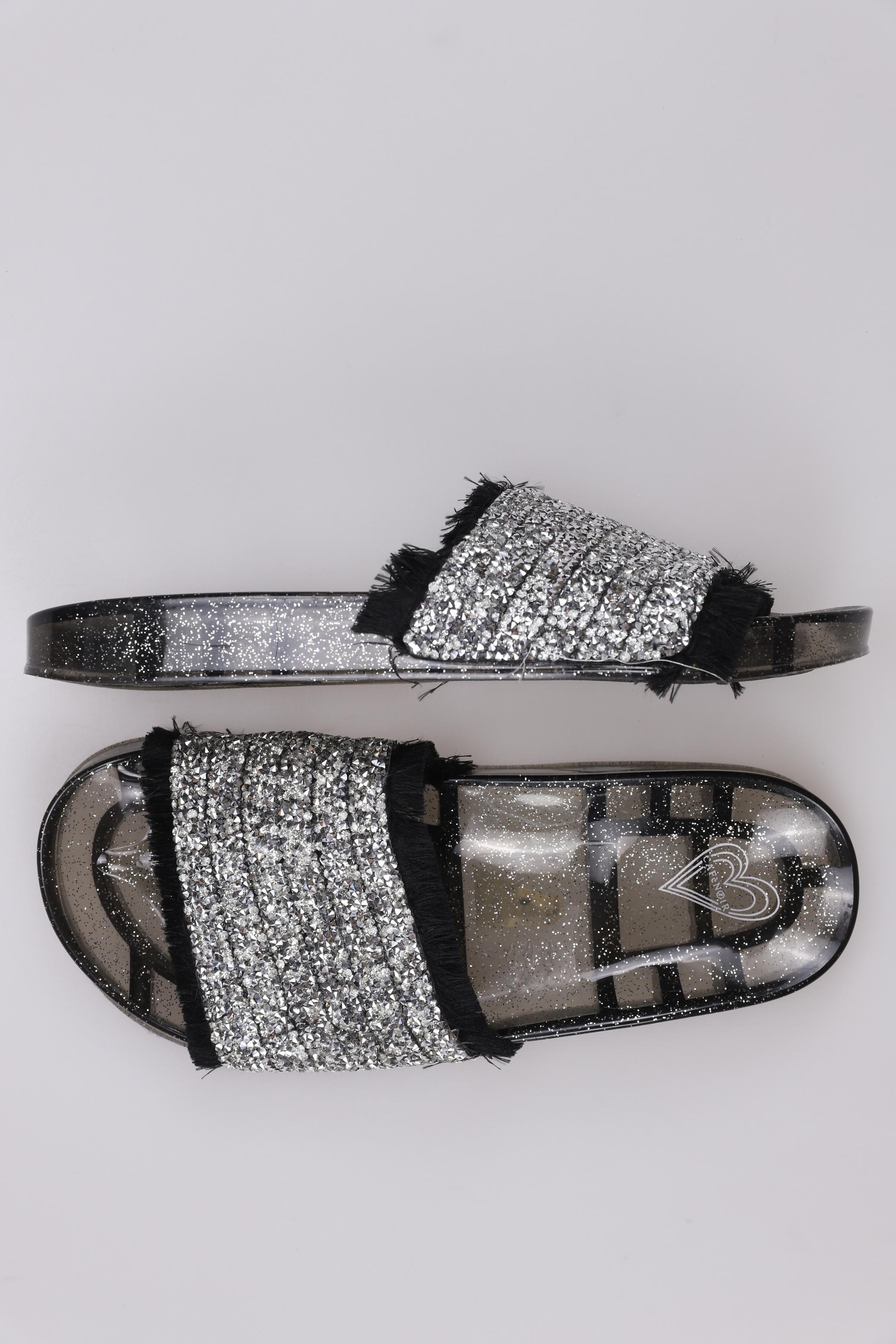 

CAFÉ NOIR Damen Sandale, silber
