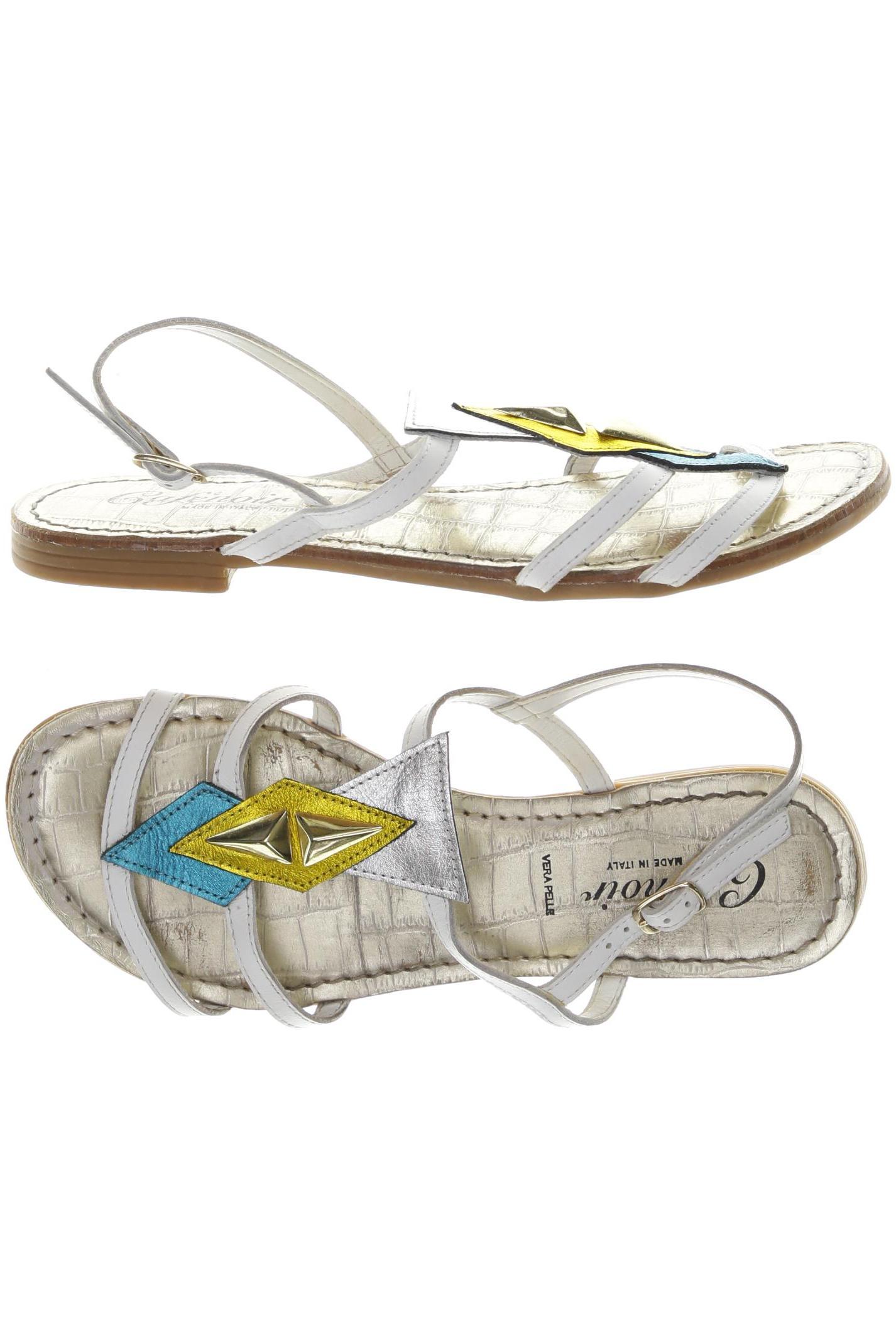 

Café Noir Damen Sandale, weiß, Gr. 36