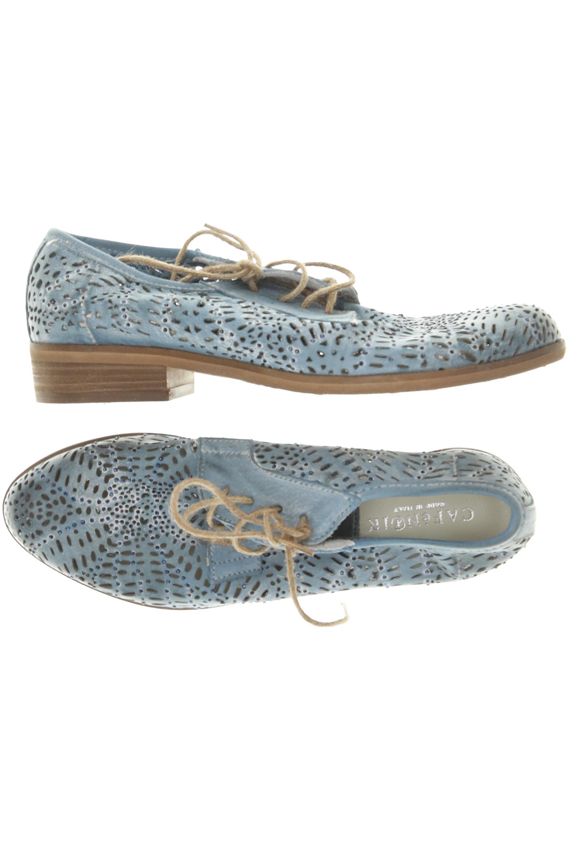 

Café Noir Damen Halbschuh, blau, Gr. 36