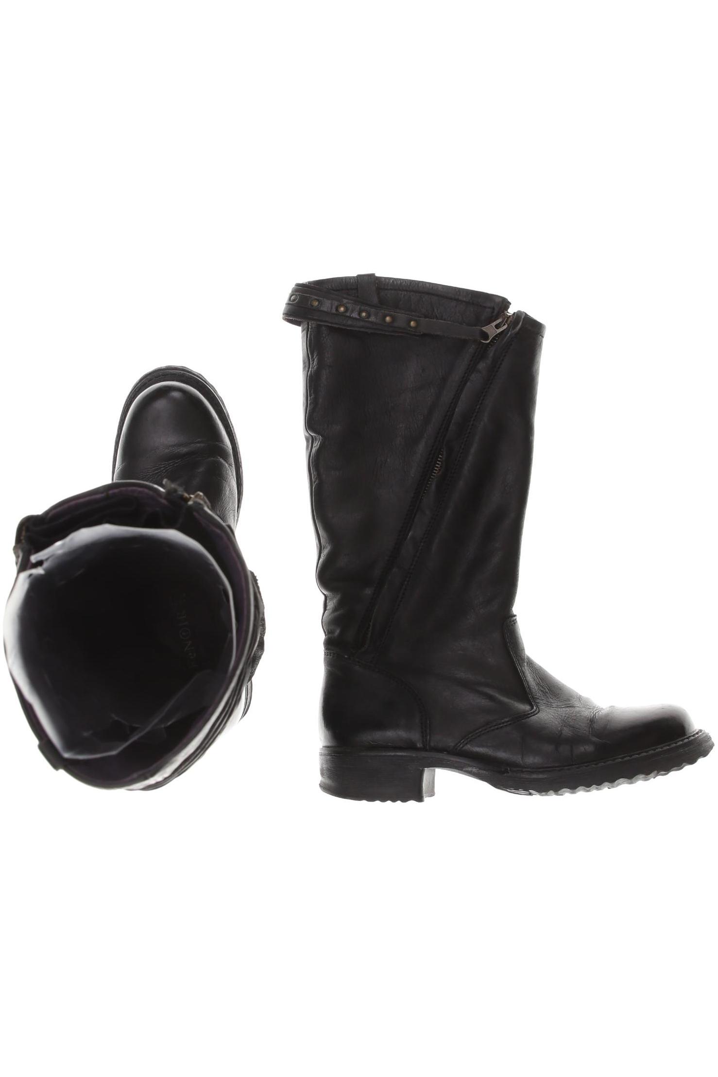 

CAFÉ NOIR Damen Stiefel, schwarz