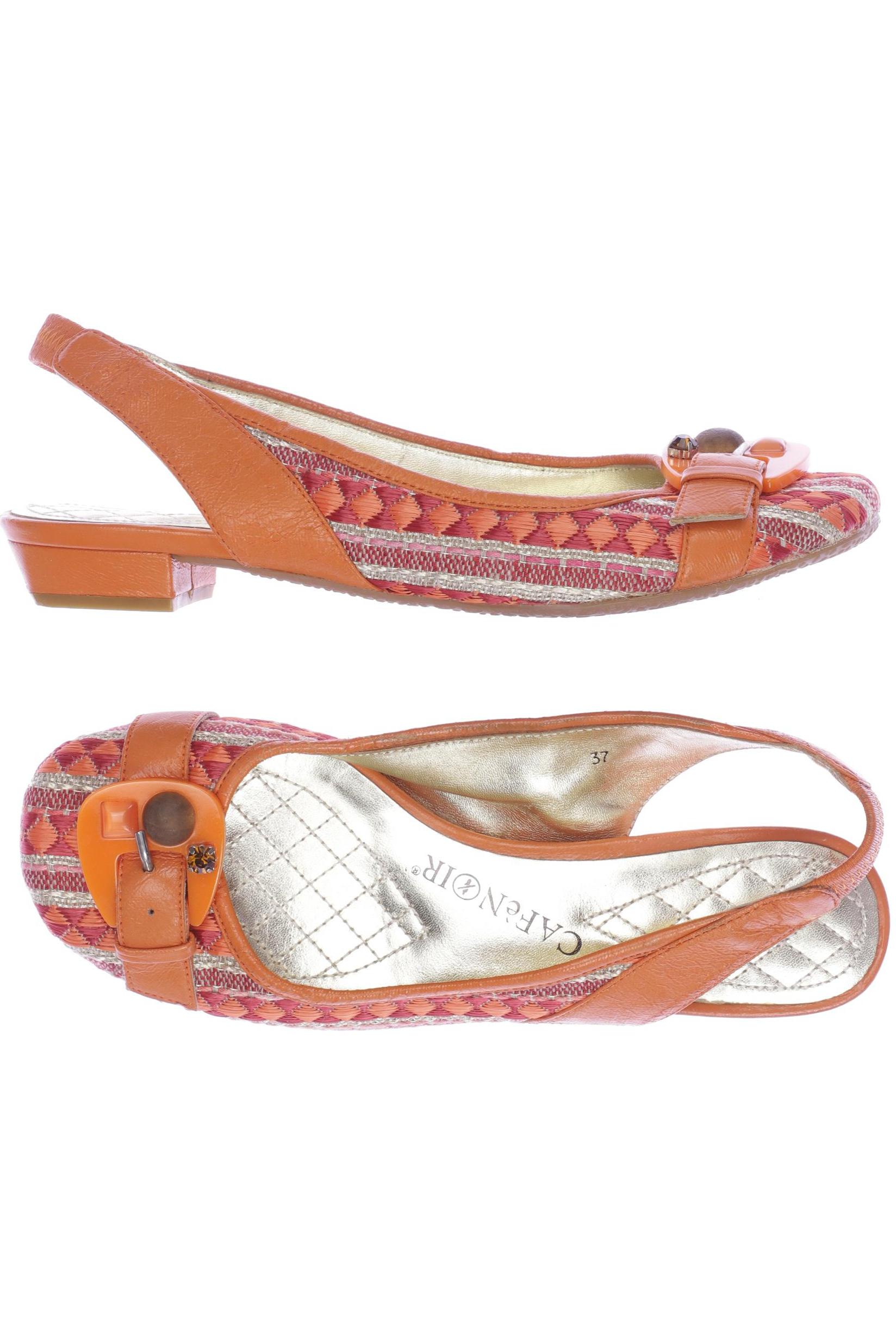 

Cafenoir Damen Ballerinas, orange, Gr. 37