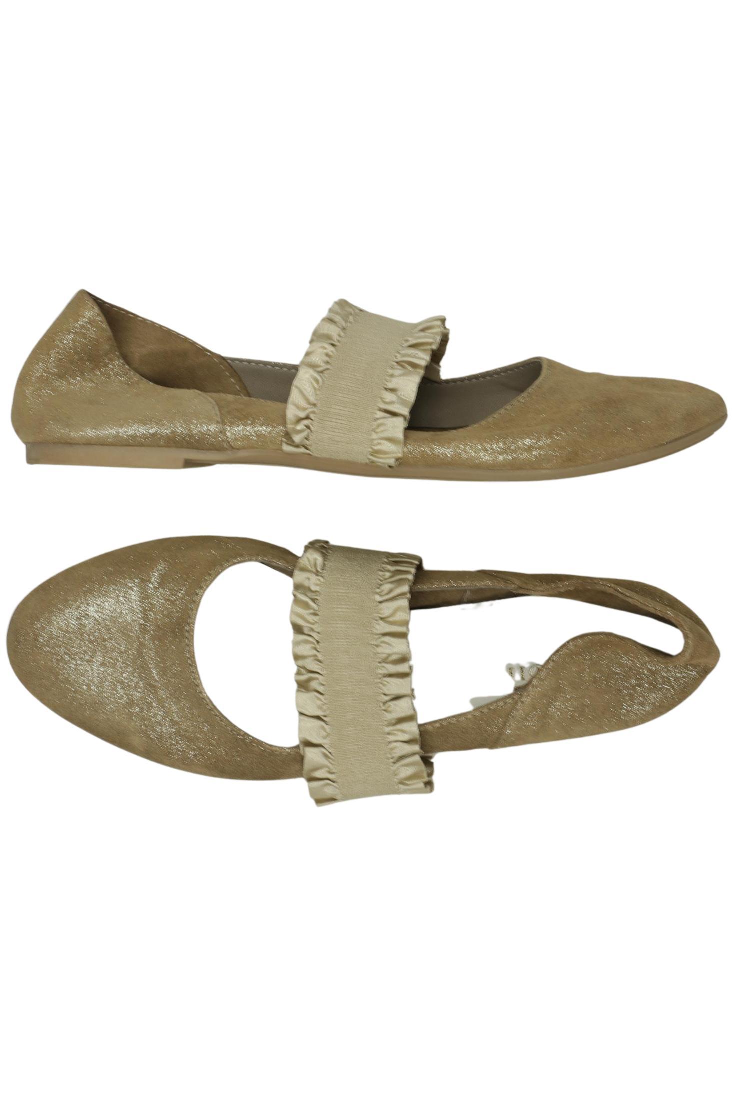 

Cafenoir Damen Ballerinas, beige, Gr. 39