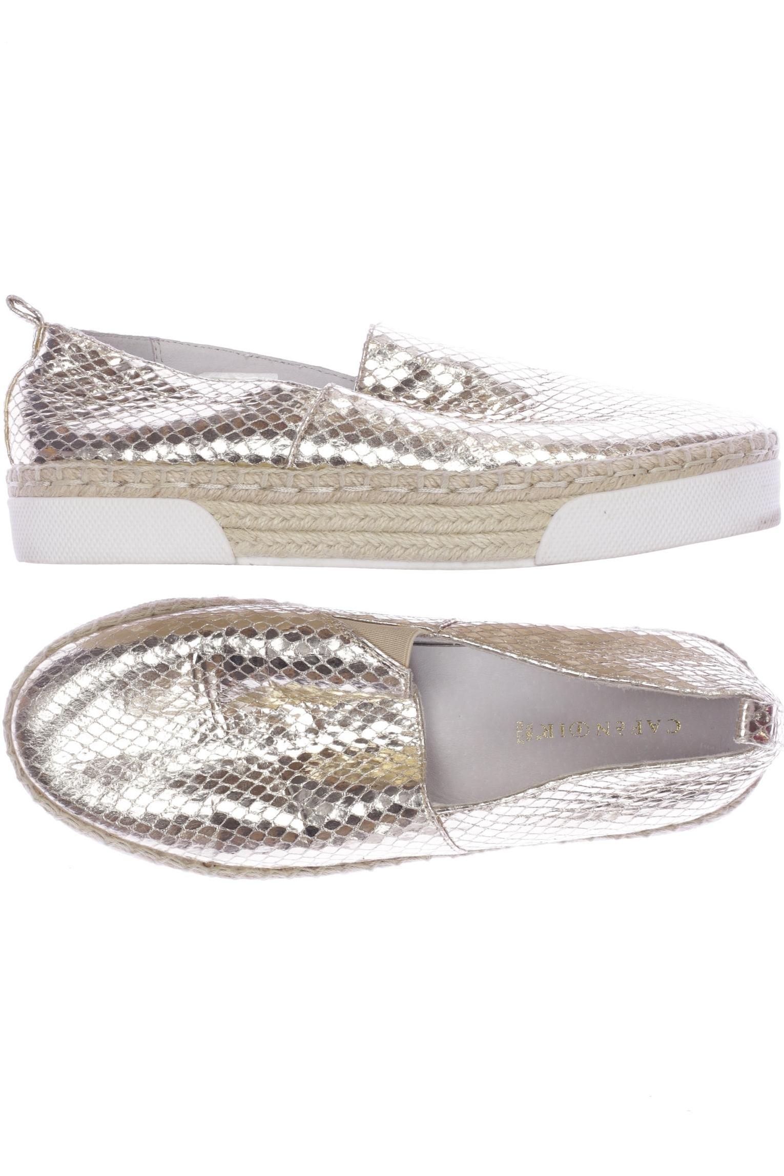 

Cafenoir Damen Halbschuh, gold, Gr. 38