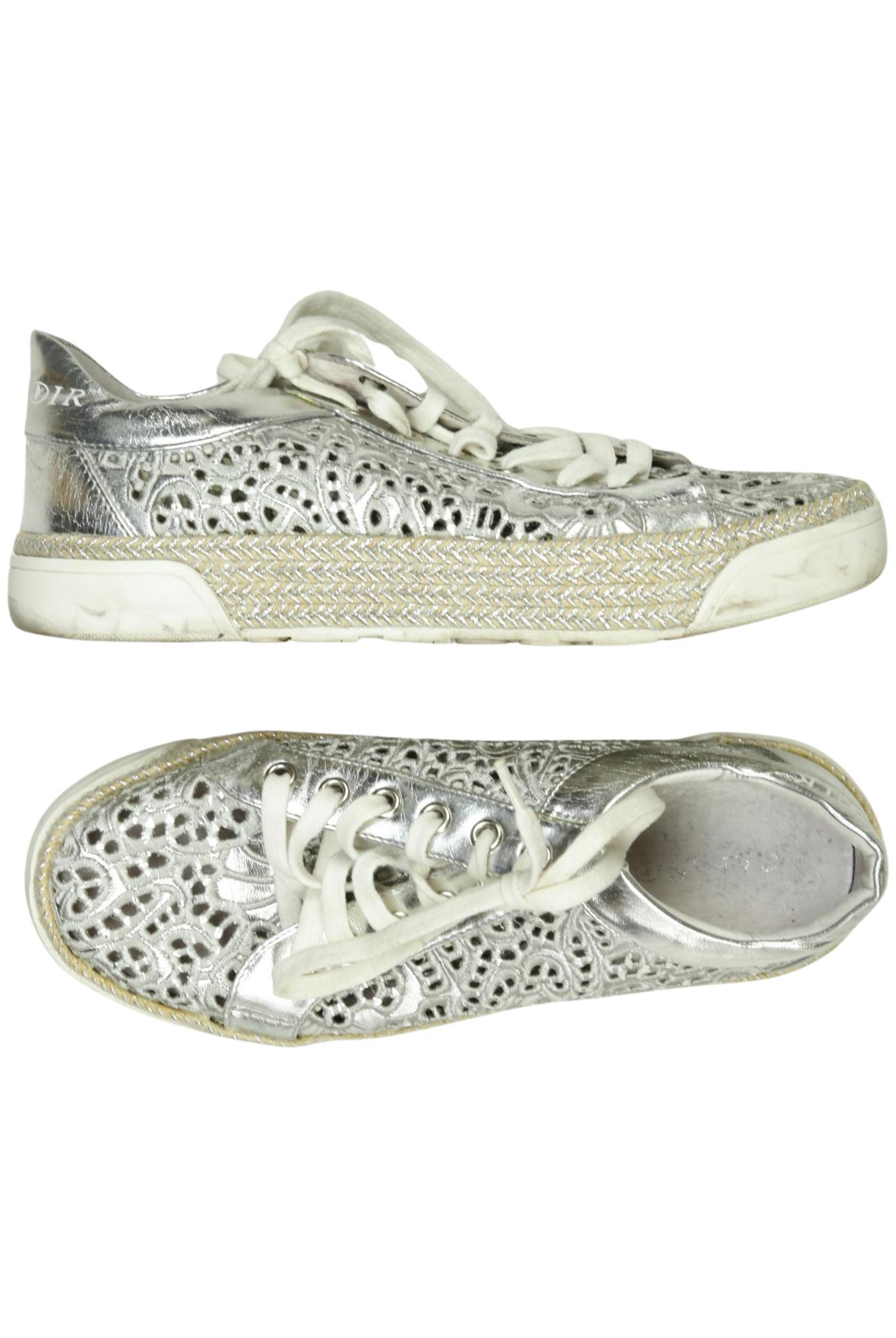 

Cafenoir Damen Halbschuh, silber, Gr. 38