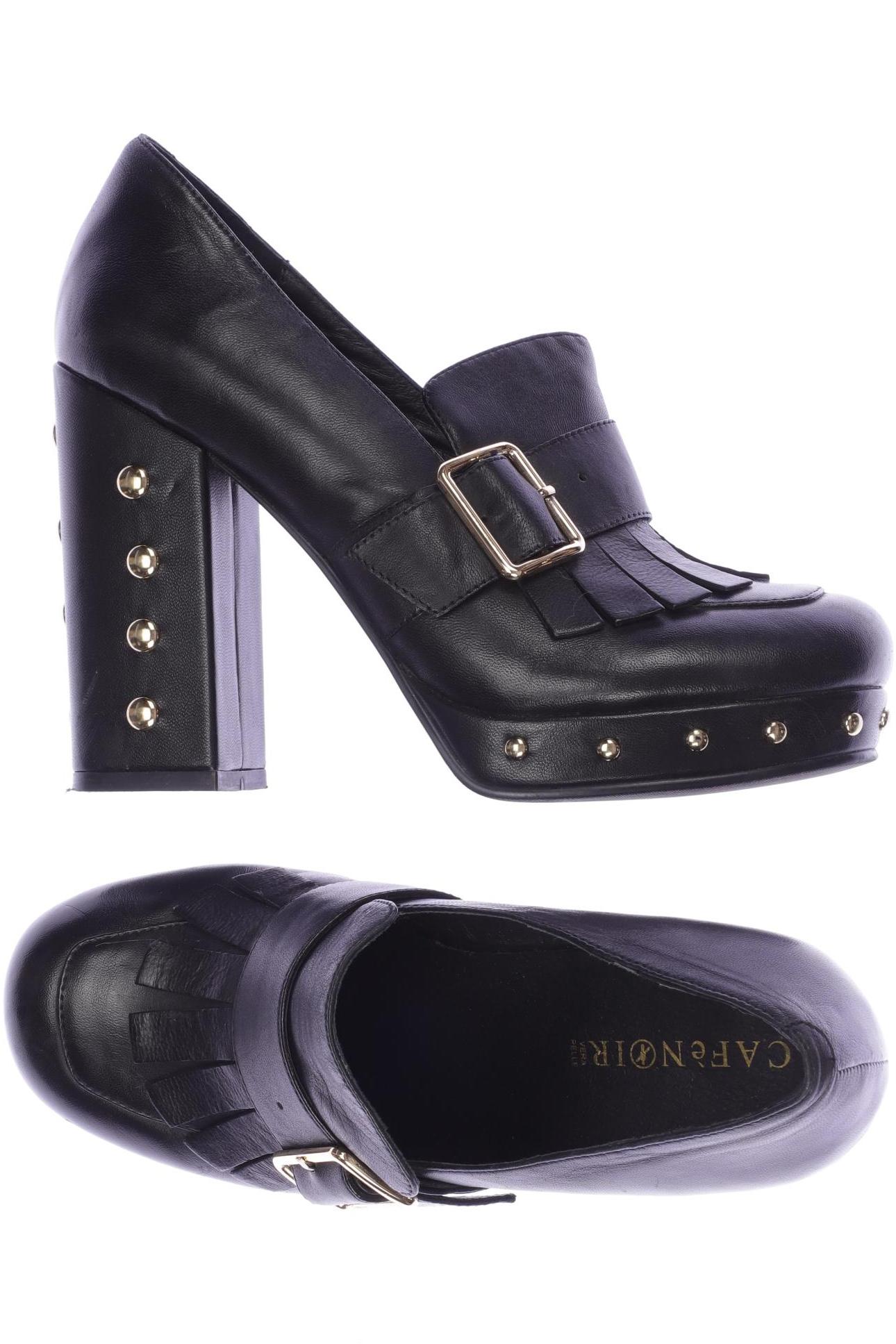 

Cafenoir Damen Halbschuh, schwarz, Gr. 38