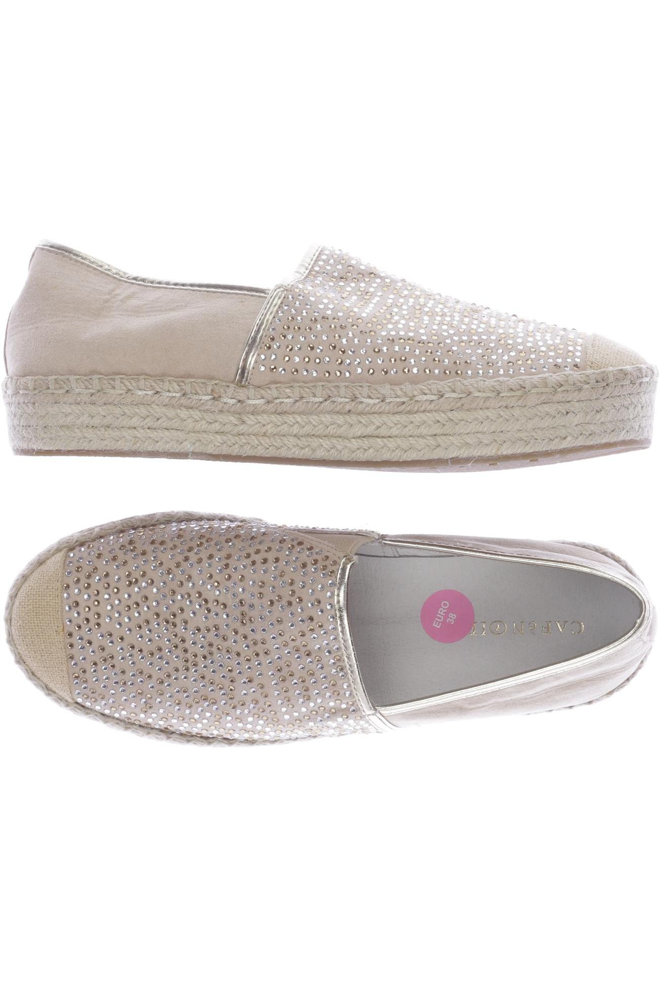 

Cafenoir Damen Halbschuh, beige, Gr. 38