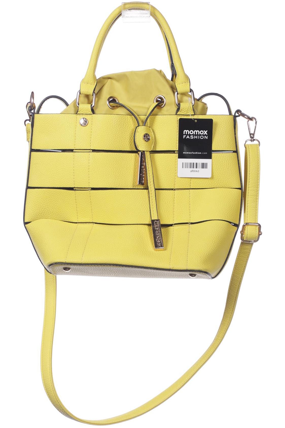 

Cafenoir Damen Handtasche, gelb