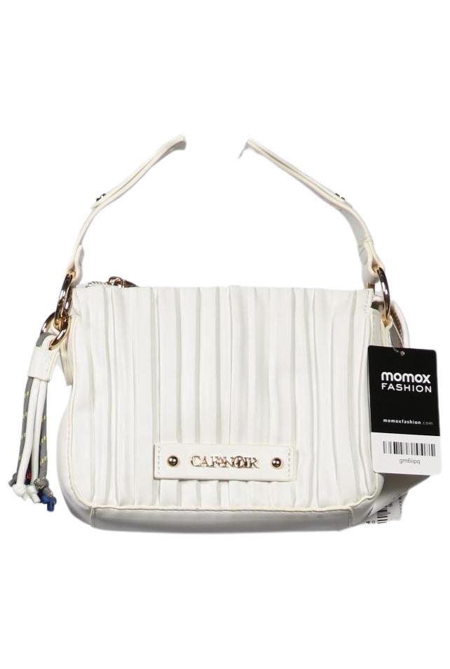

Cafenoir Damen Handtasche, weiß, Gr.