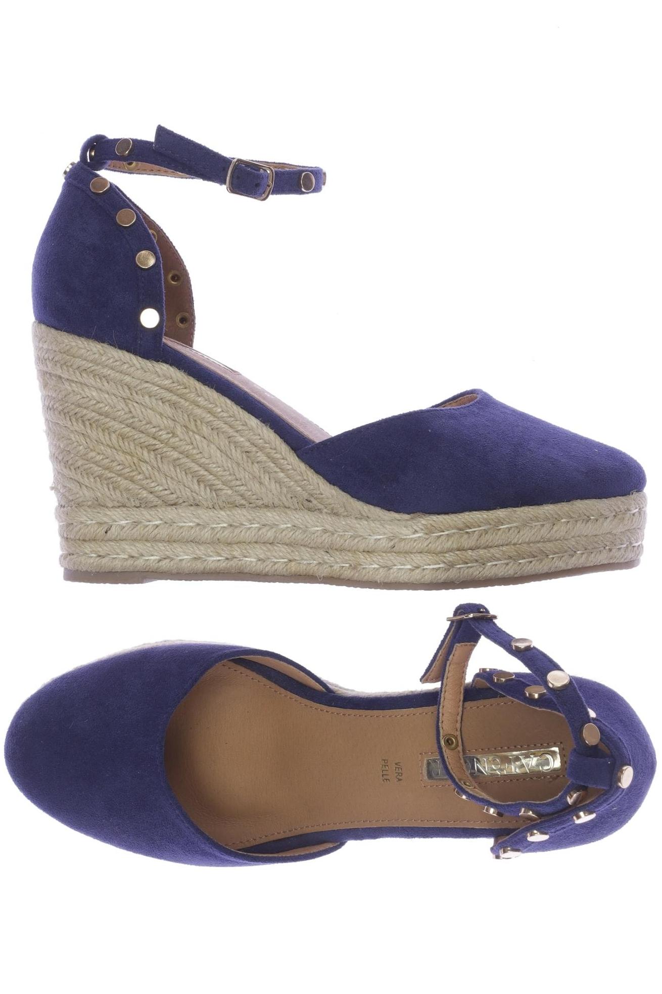 

Cafenoir Damen Pumps, blau, Gr. 41