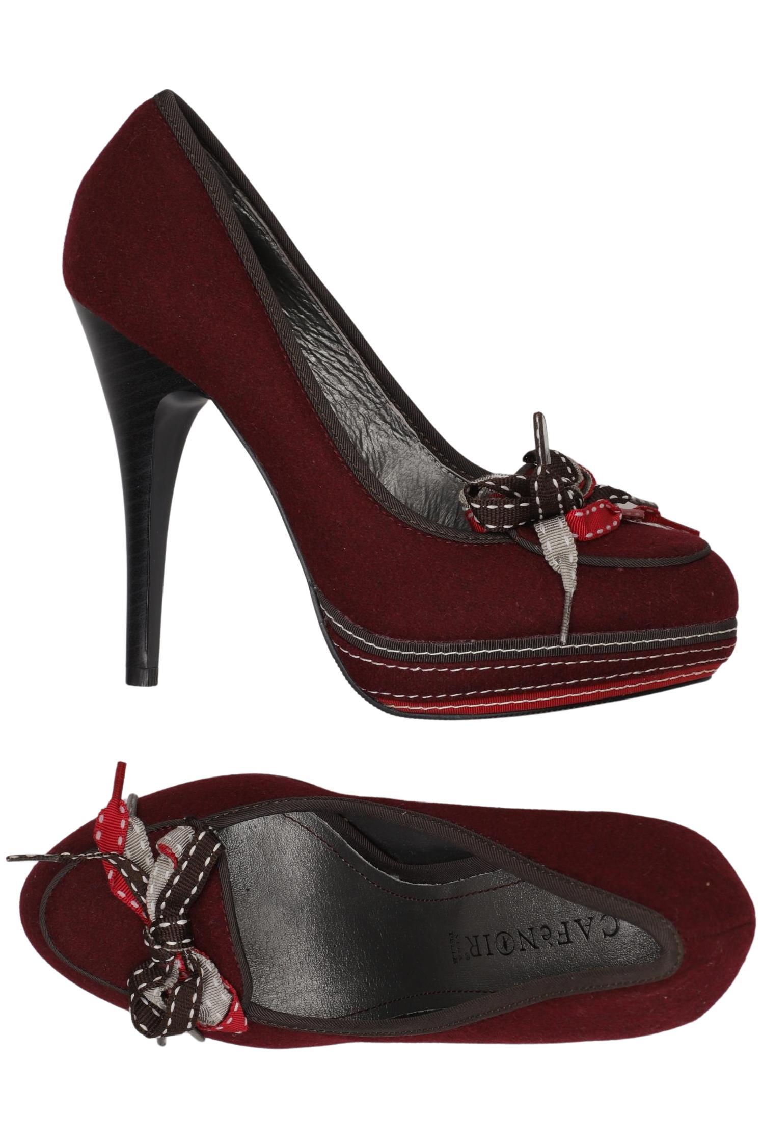 

Cafenoir Damen Pumps, bordeaux, Gr. 38