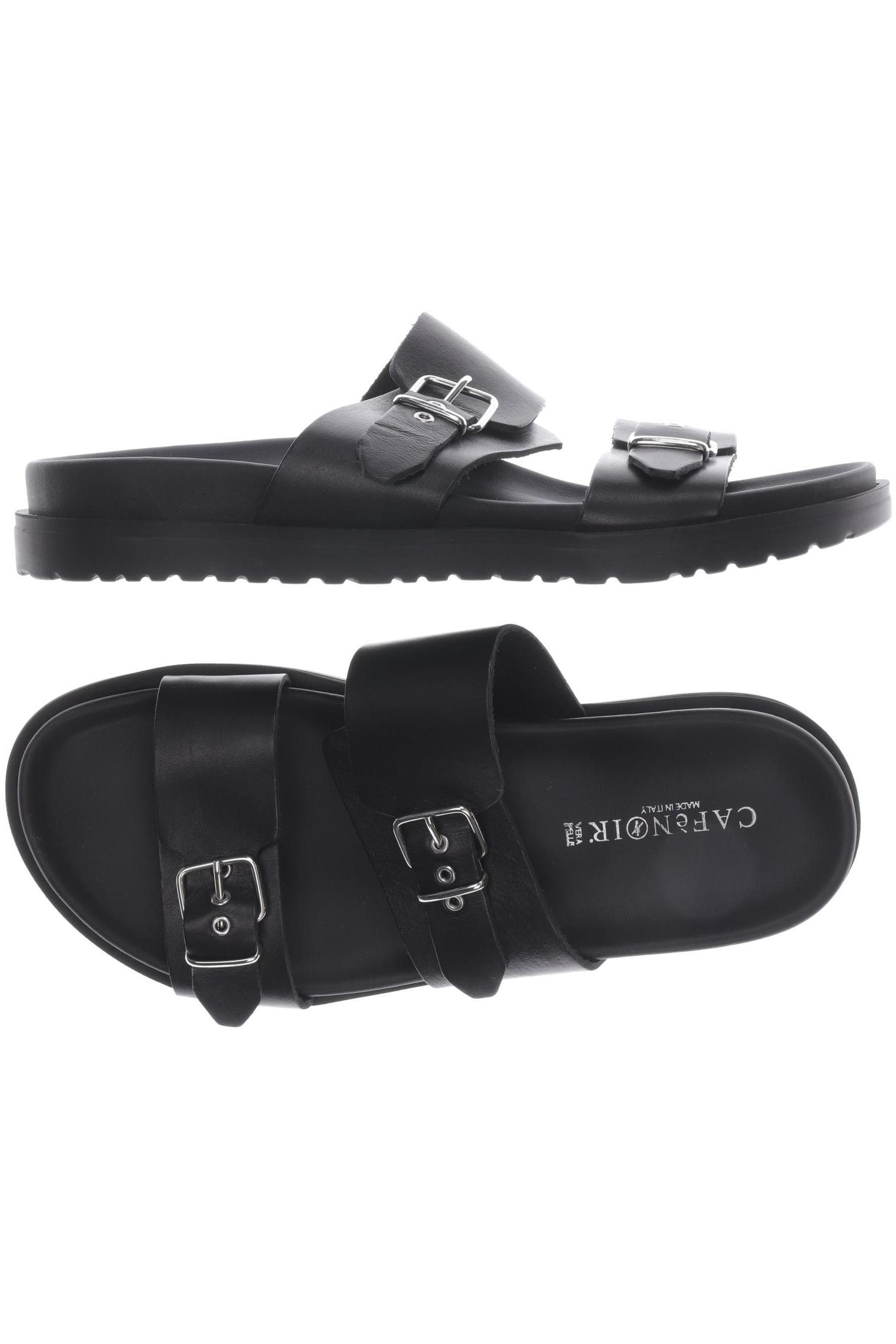 

Cafenoir Damen Sandale, schwarz, Gr. 38