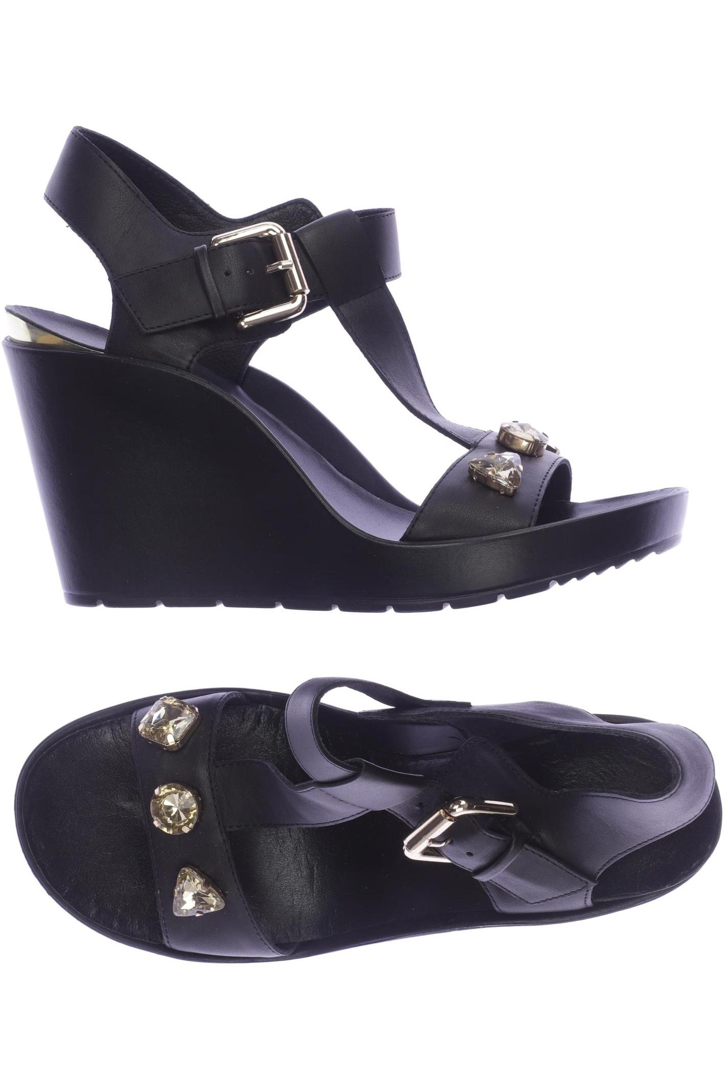 

Cafenoir Damen Sandale, schwarz, Gr. 40