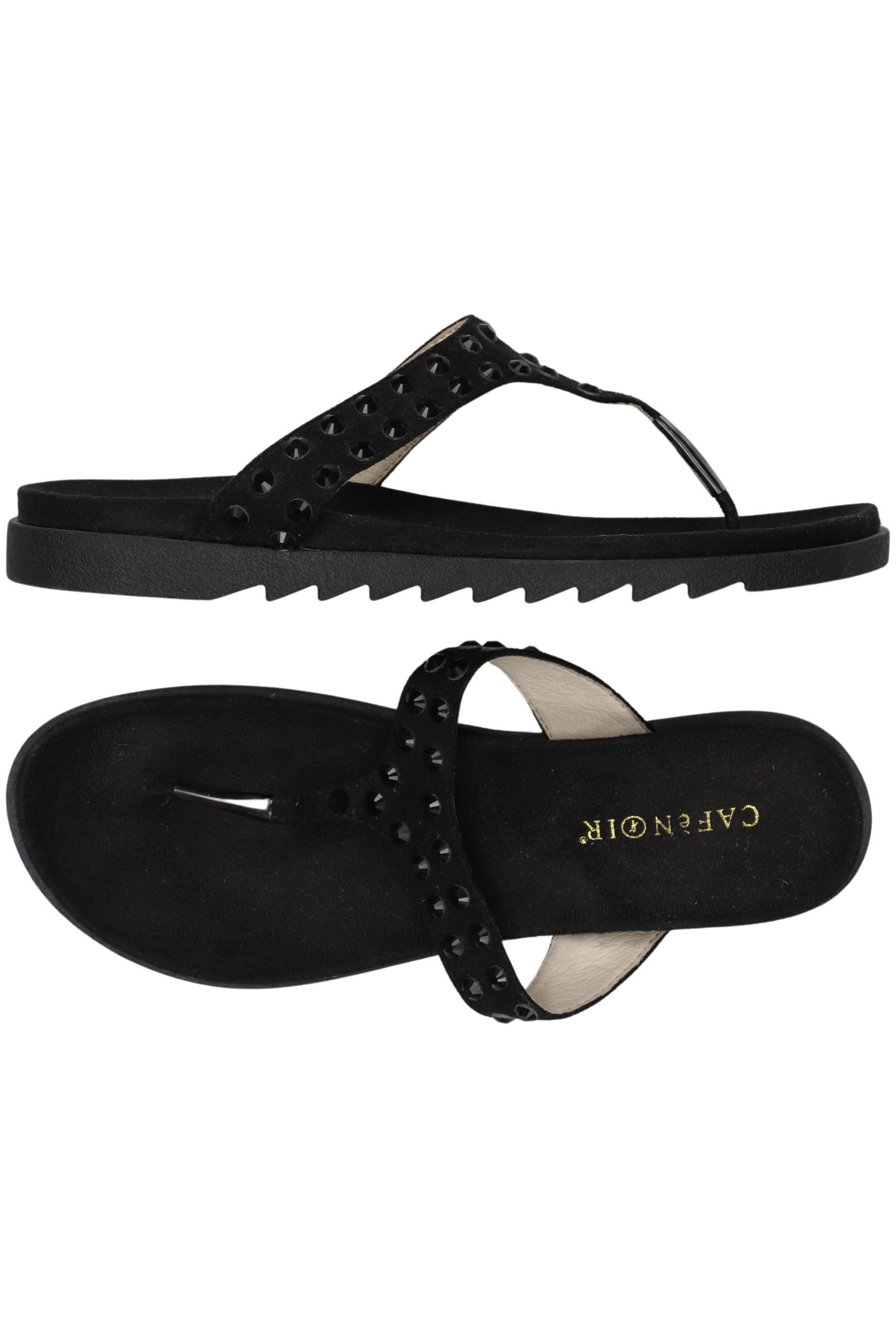 

Cafenoir Damen Sandale, schwarz, Gr. 40