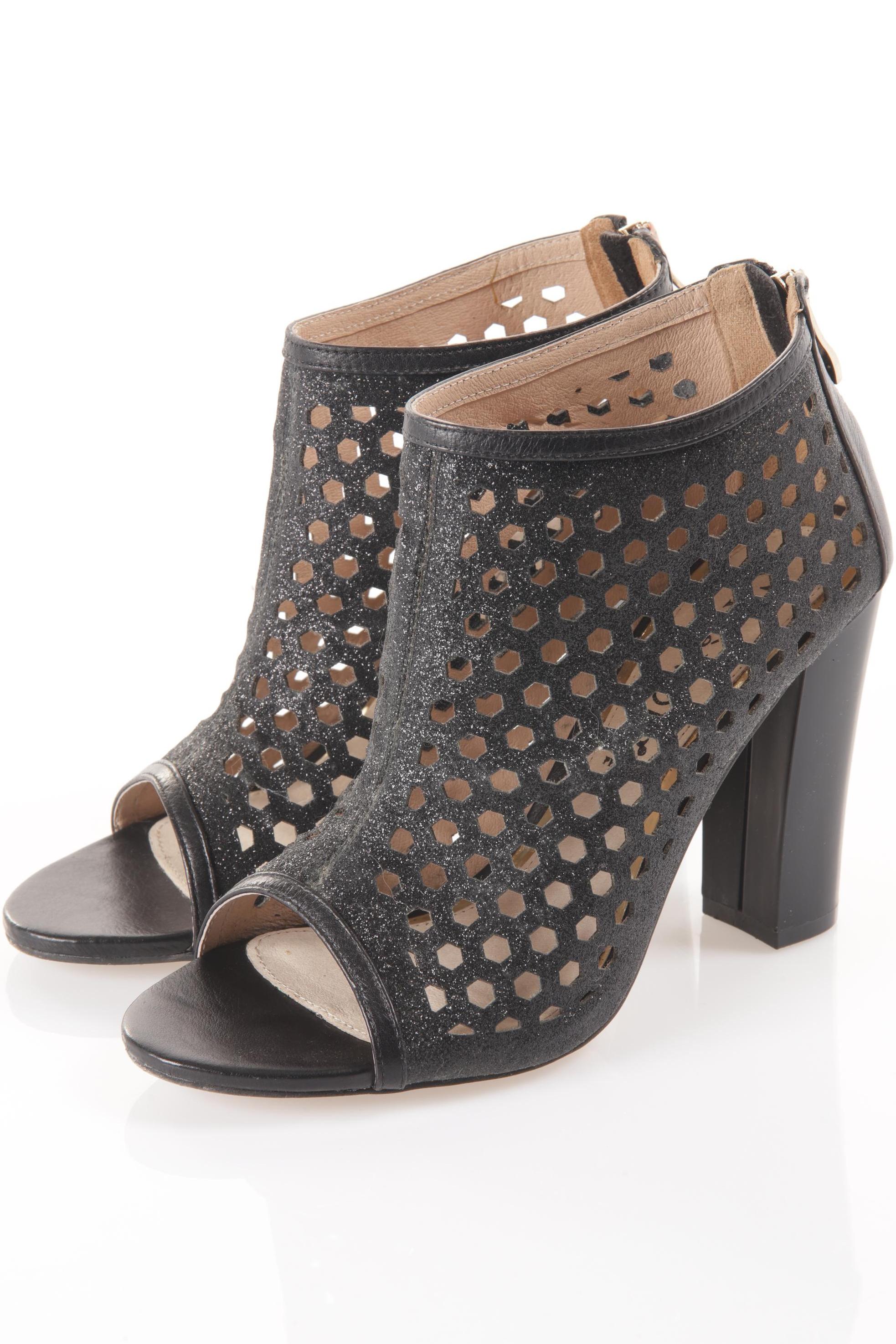 

Cafenoir Damen Sandale, schwarz, Gr. 37