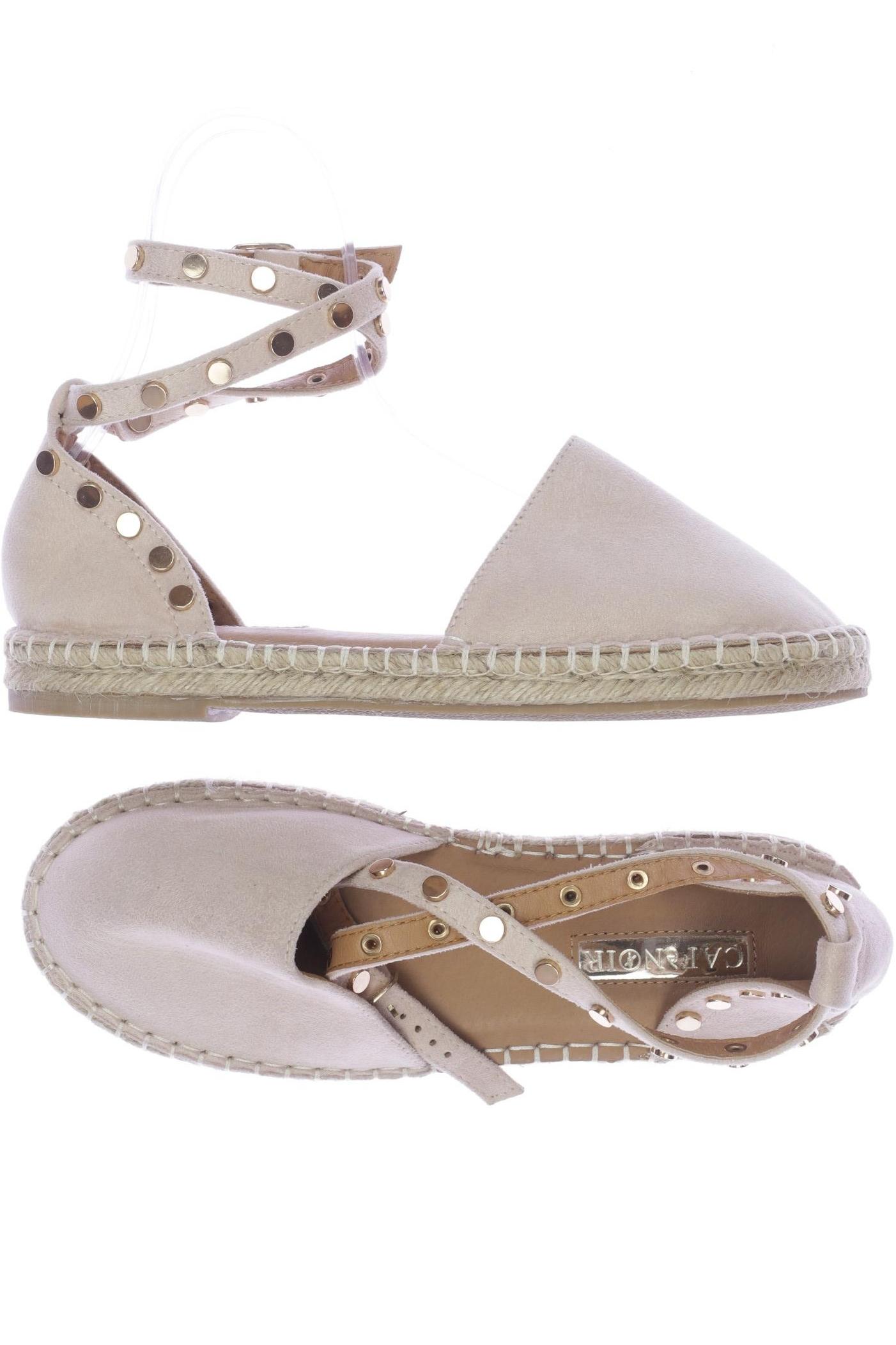 

Cafenoir Damen Sandale, beige, Gr. 39