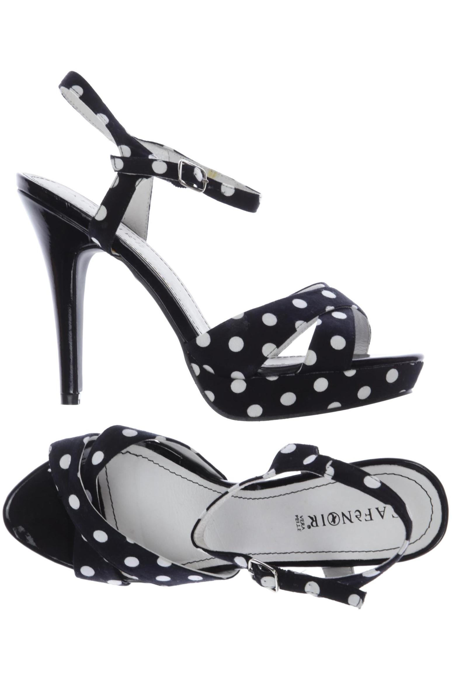 

Cafenoir Damen Sandale, schwarz, Gr. 41