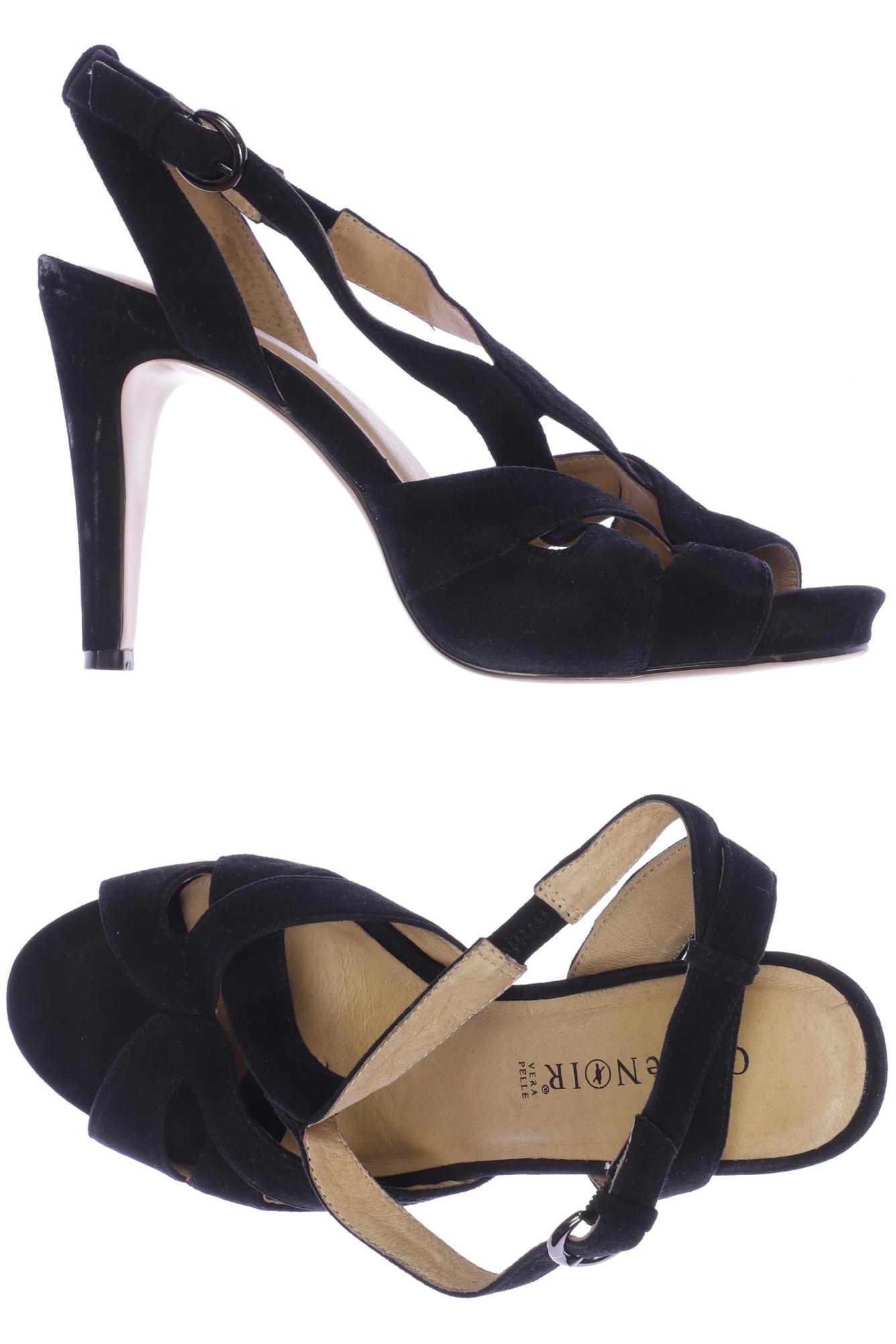 

Cafenoir Damen Sandale, schwarz, Gr. 37