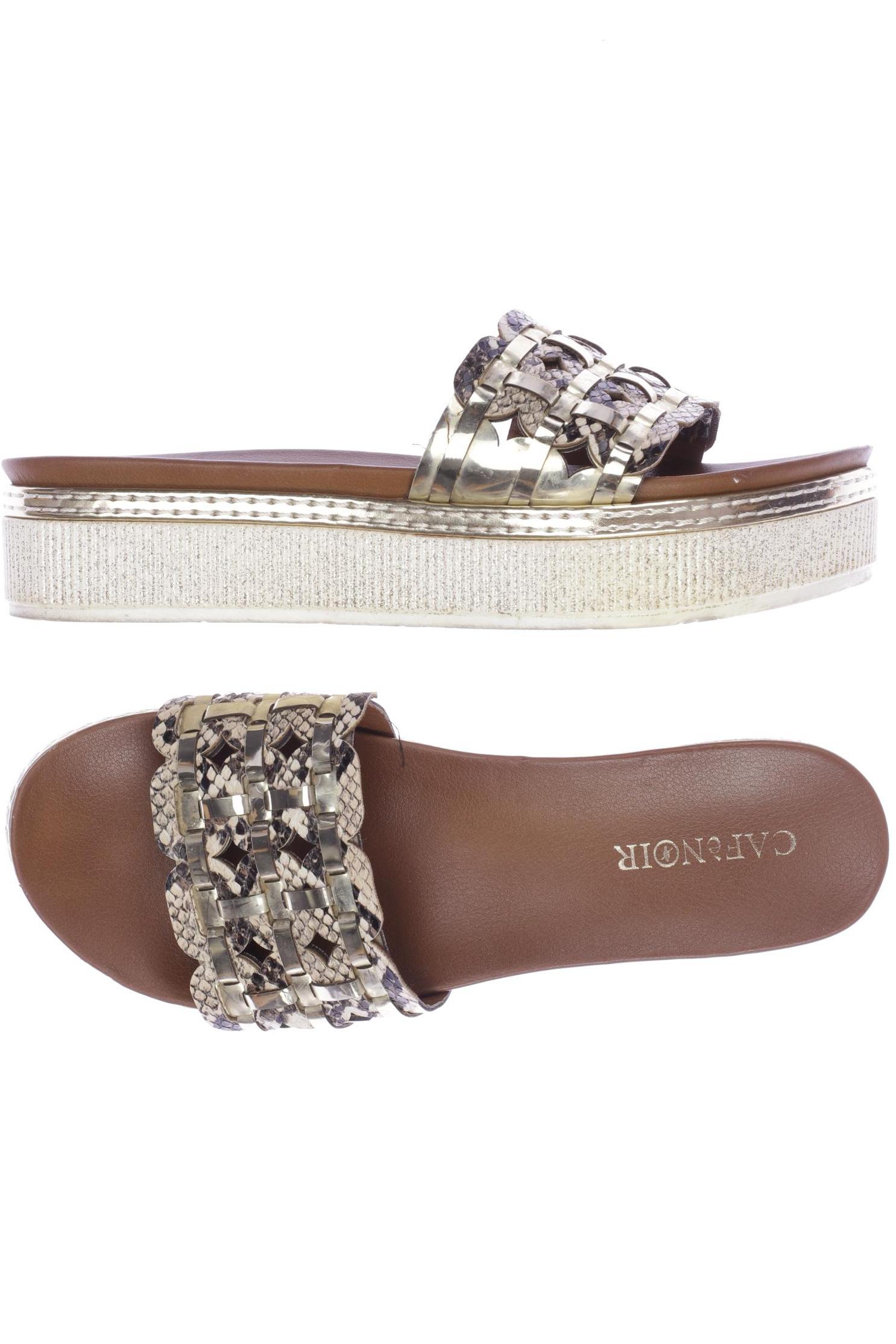 

Cafenoir Damen Sandale, beige, Gr. 37