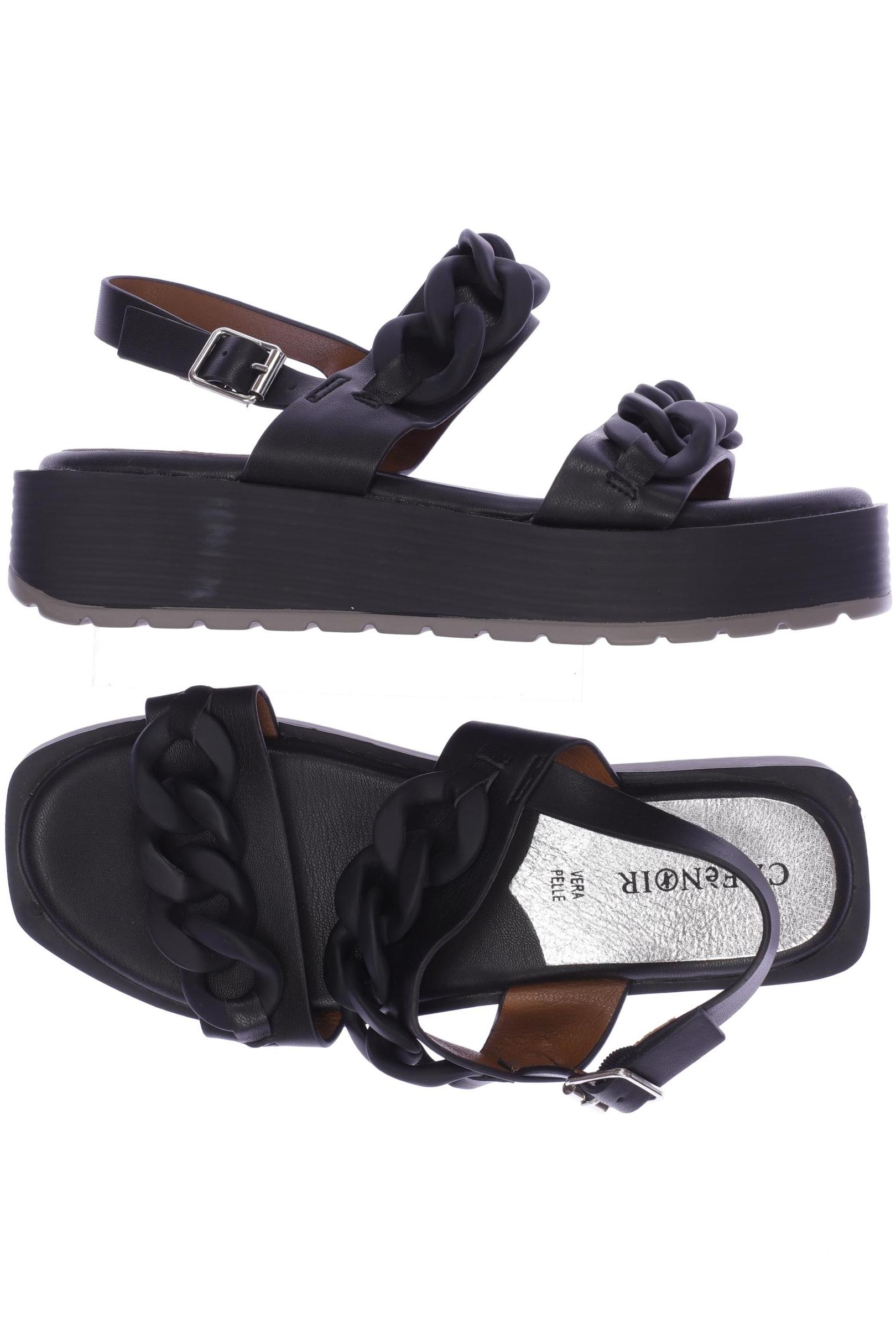 

Cafenoir Damen Sandale, schwarz, Gr. 37