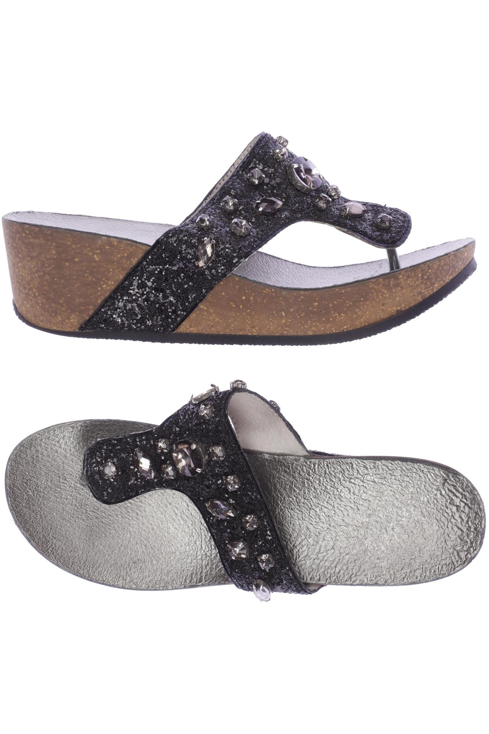 

Cafenoir Damen Sandale, schwarz, Gr. 39