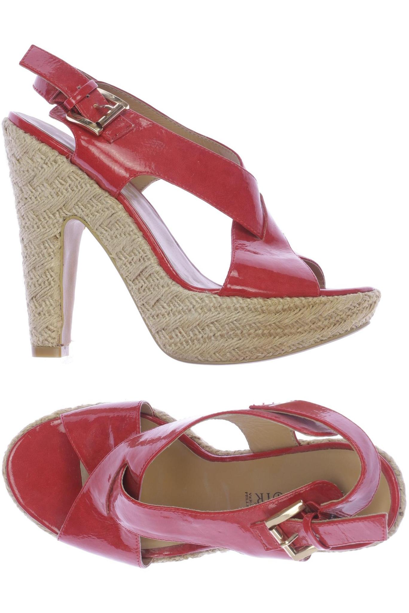 

Cafenoir Damen Sandale, rot, Gr. 38