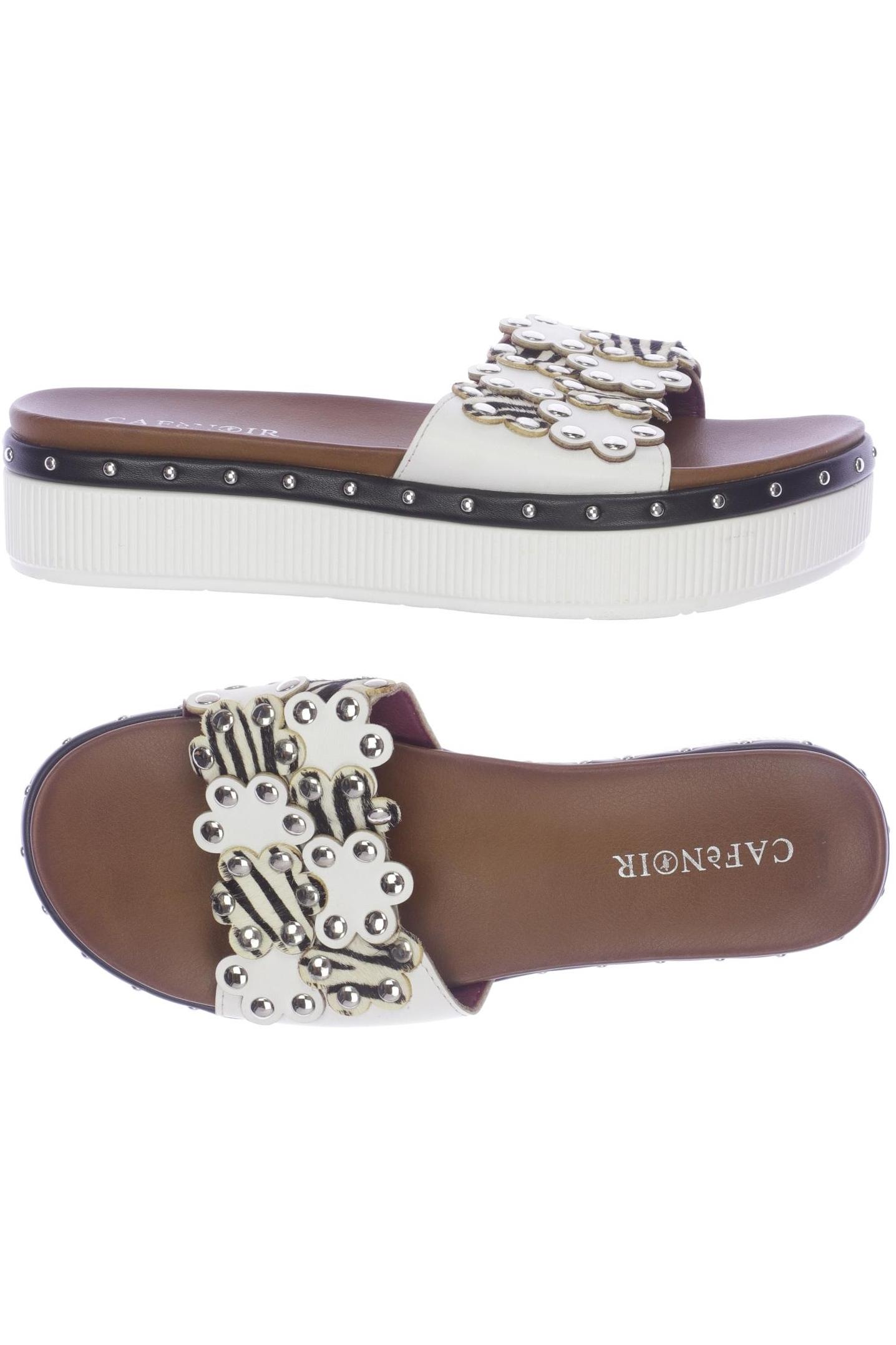 

Cafenoir Damen Sandale, beige, Gr. 36