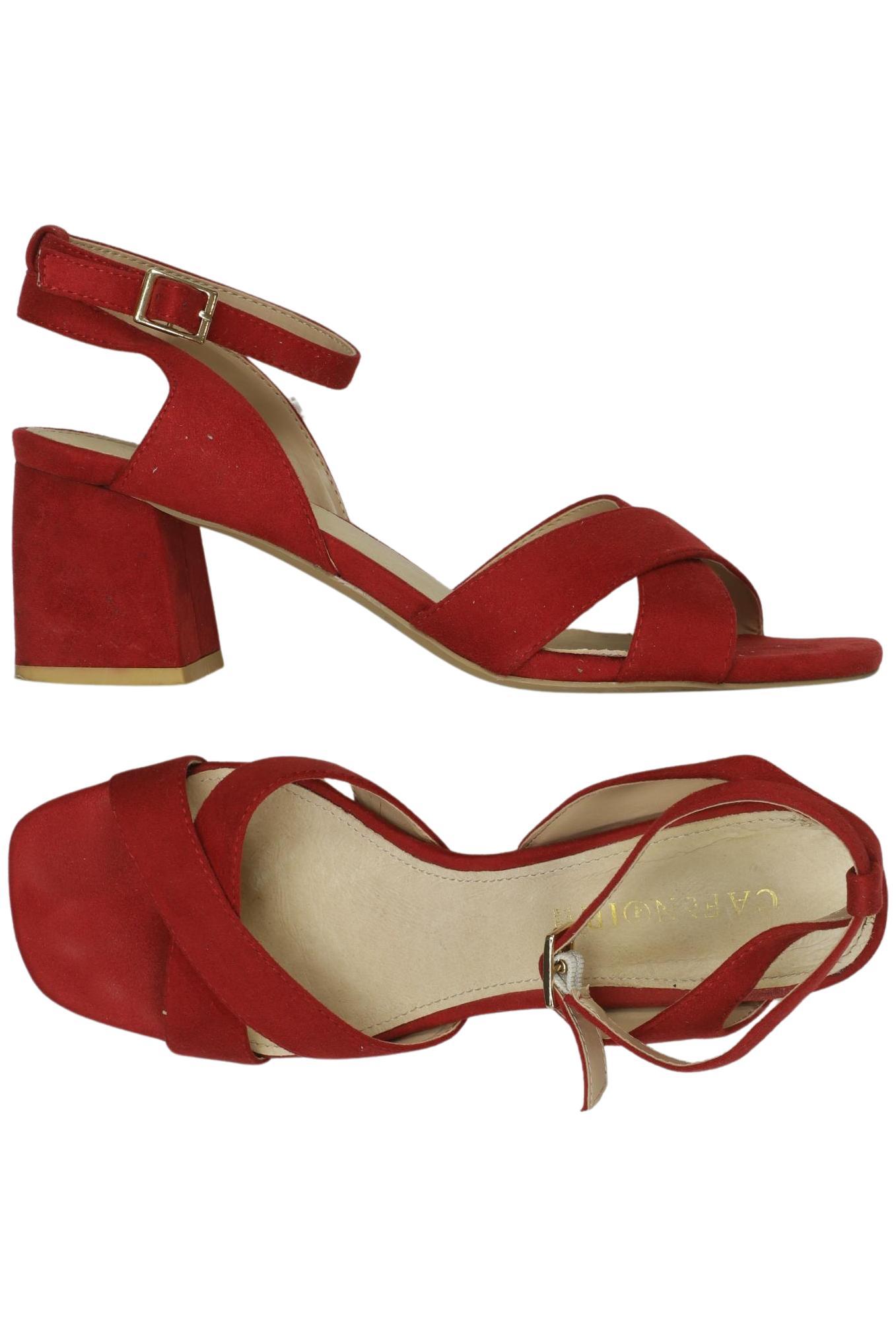 

Cafenoir Damen Sandale, rot, Gr. 38