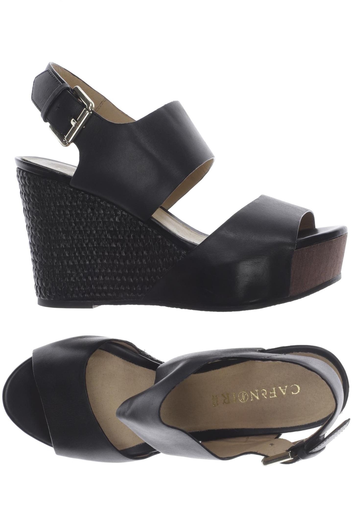 

Cafenoir Damen Sandale, schwarz, Gr. 36