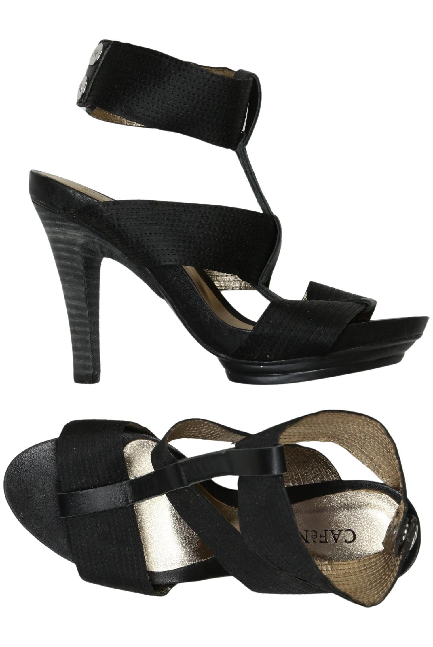 

Cafenoir Damen Sandale, schwarz, Gr. 38