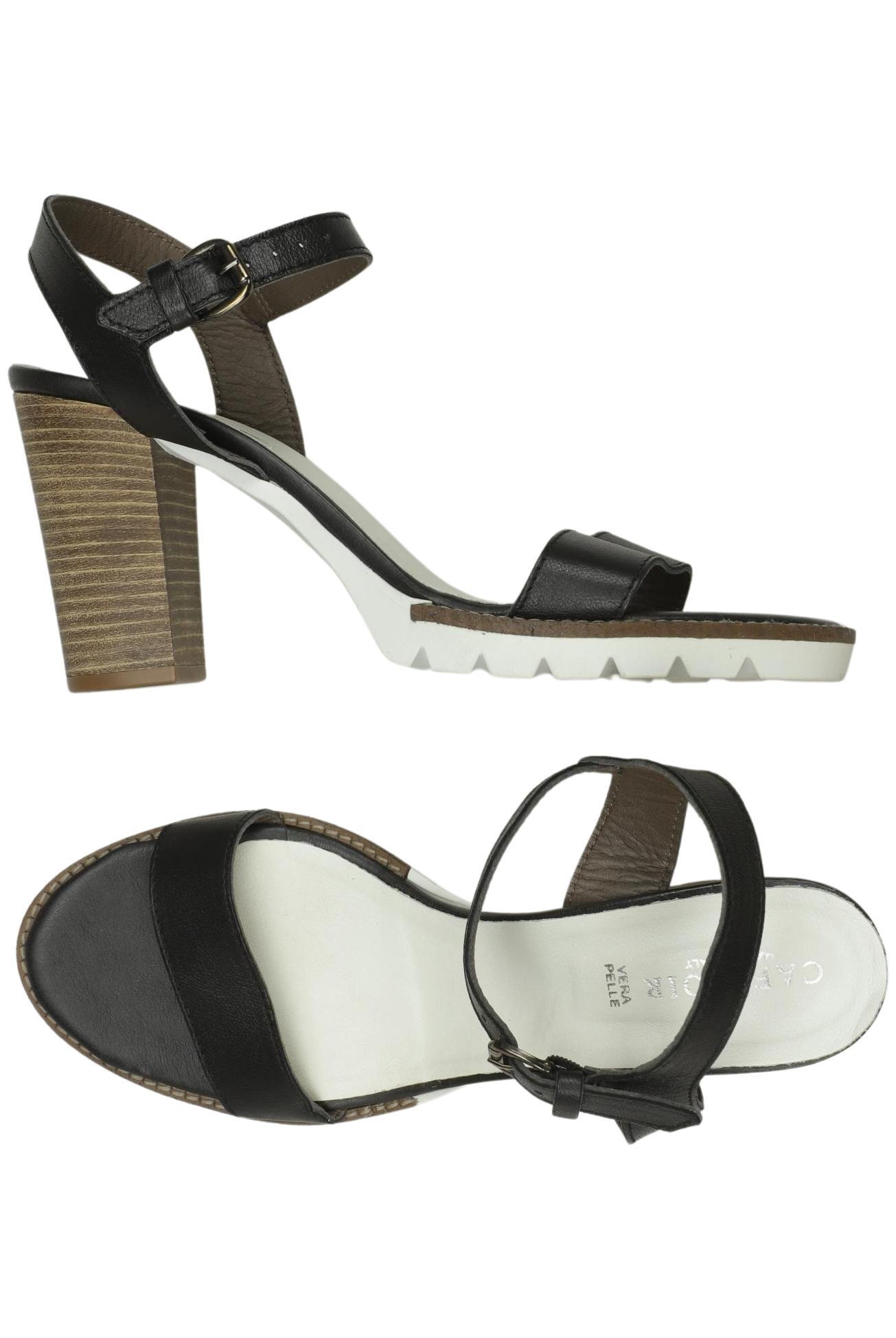 

Cafenoir Damen Sandale, schwarz, Gr. 41