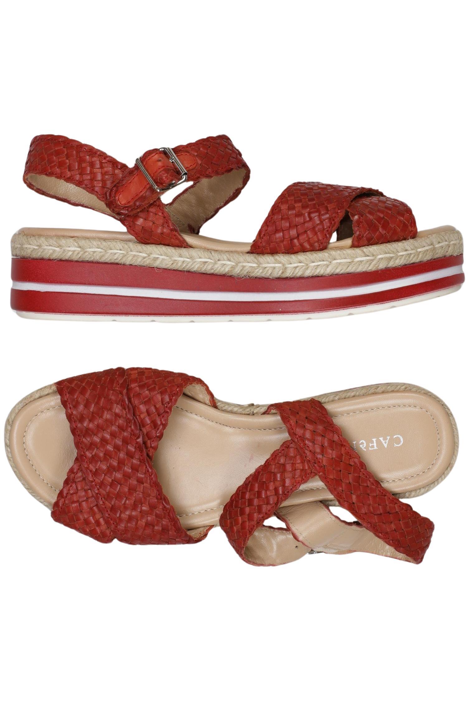 

Cafenoir Damen Sandale, rot, Gr. 39