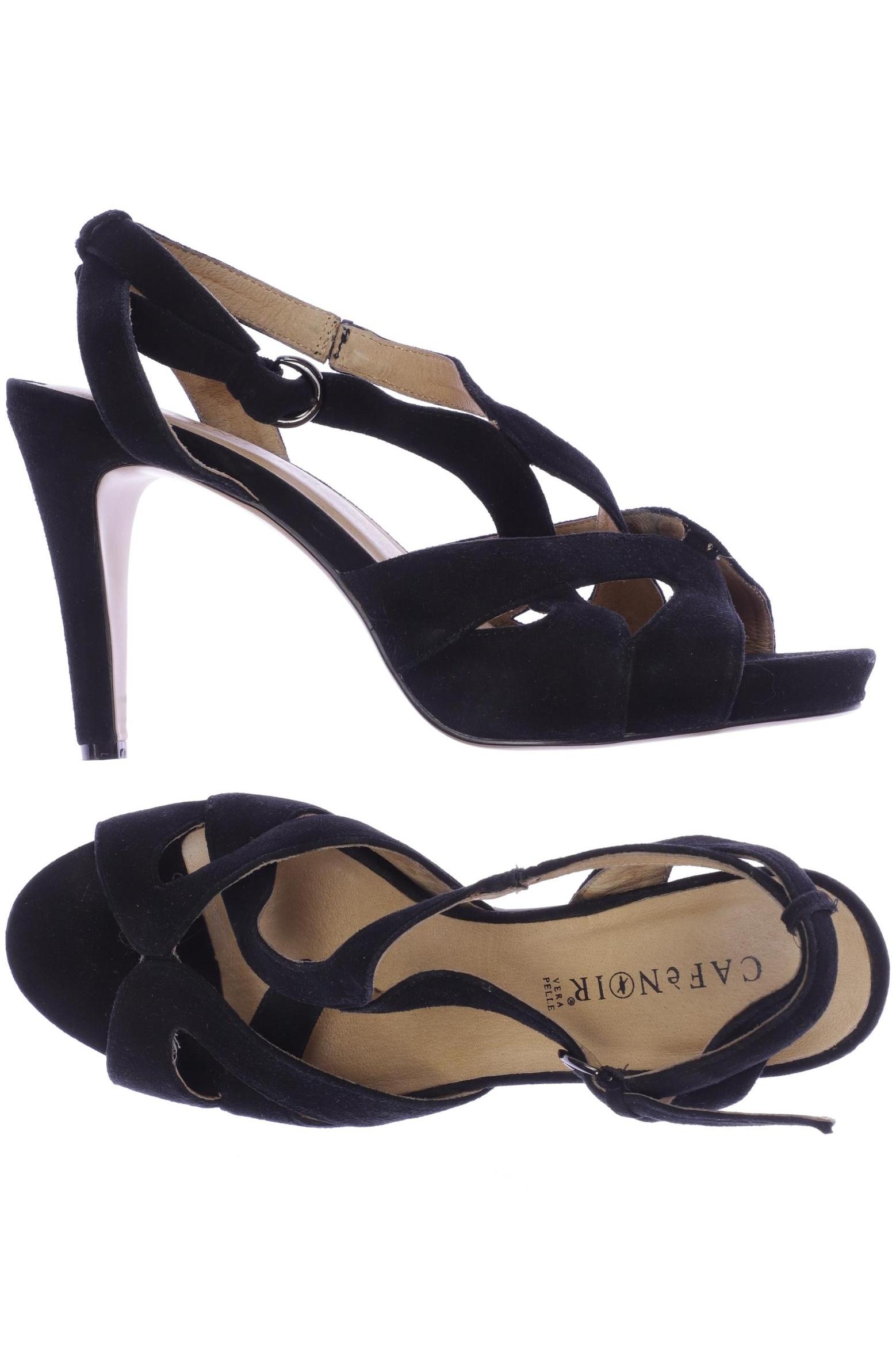 

Cafenoir Damen Sandale, schwarz, Gr. 40