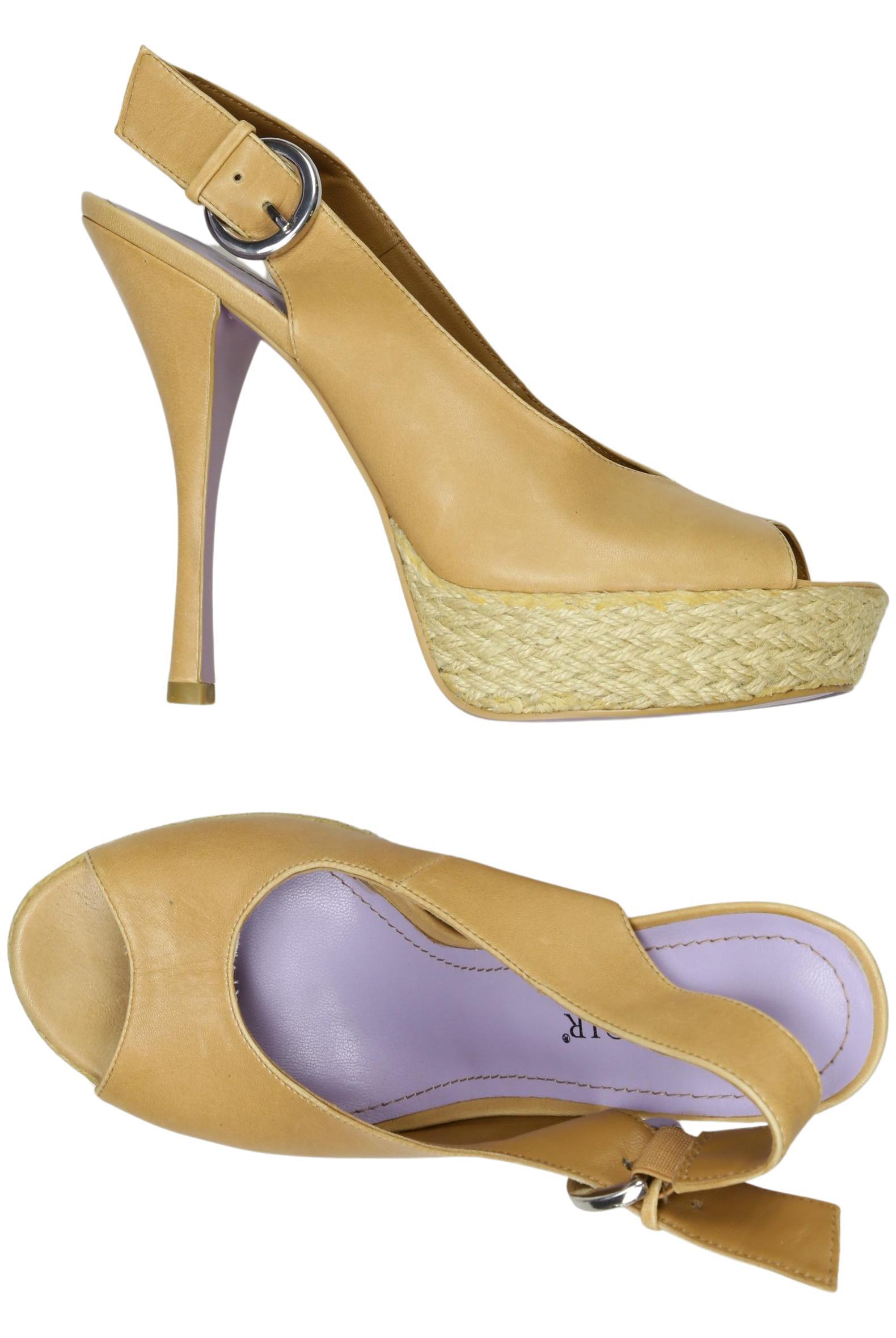 

Cafenoir Damen Sandale, beige, Gr. 40