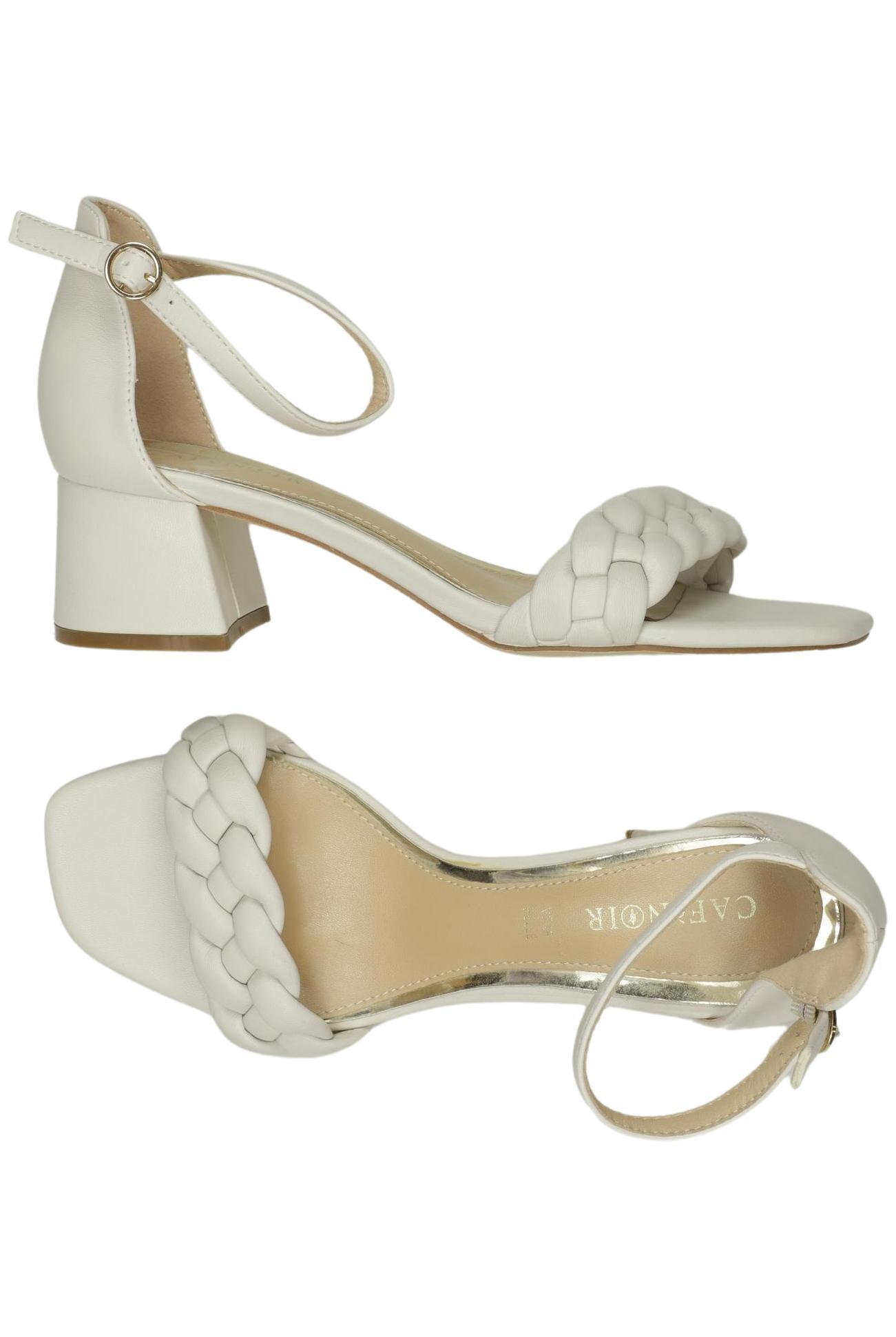 

Cafenoir Damen Sandale, weiß, Gr. 38