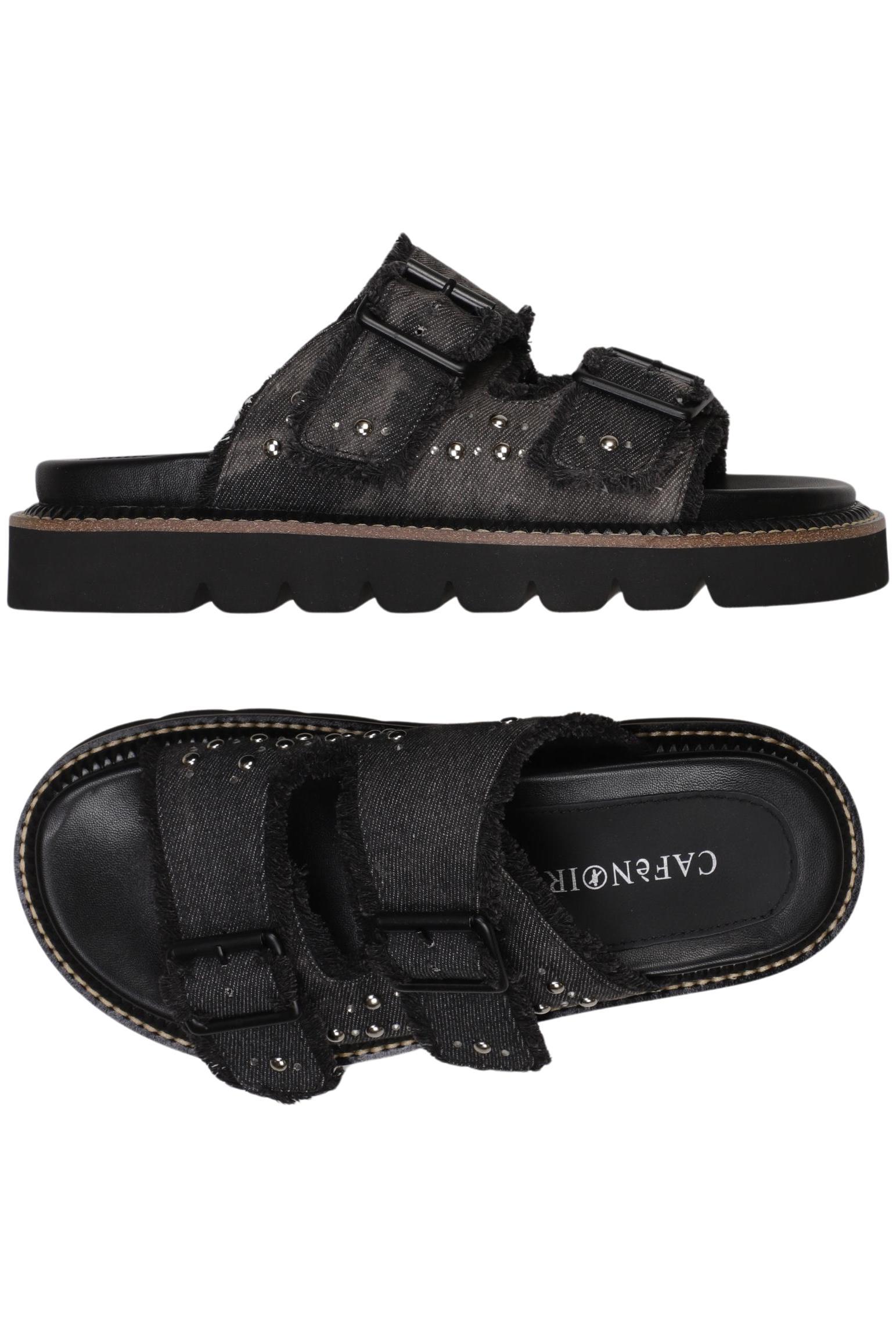 

Cafenoir Damen Sandale, schwarz, Gr. 38