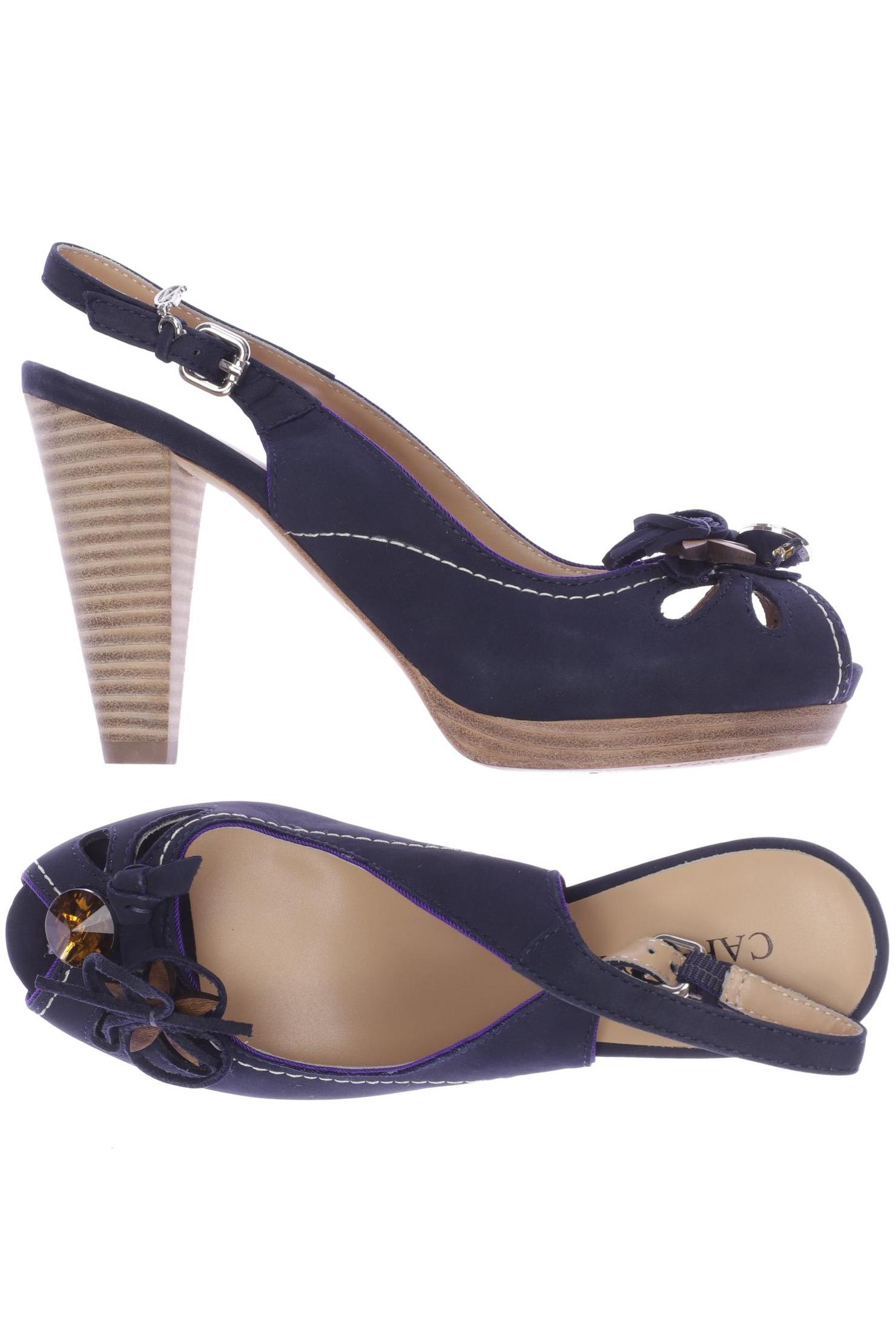 

Cafenoir Damen Sandale, marineblau, Gr. 38.5