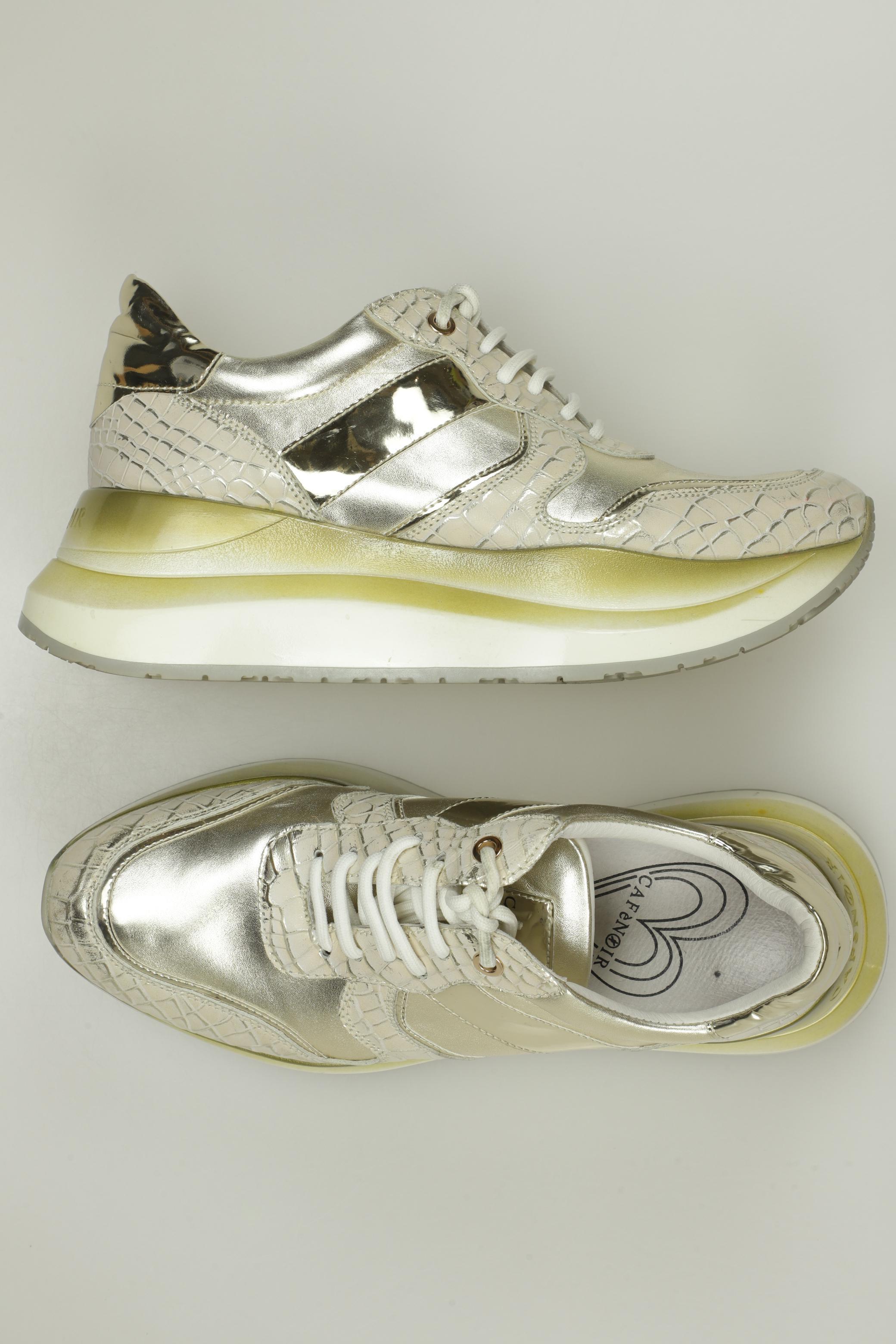 

Cafenoir Damen Sneakers, gold, Gr. 38