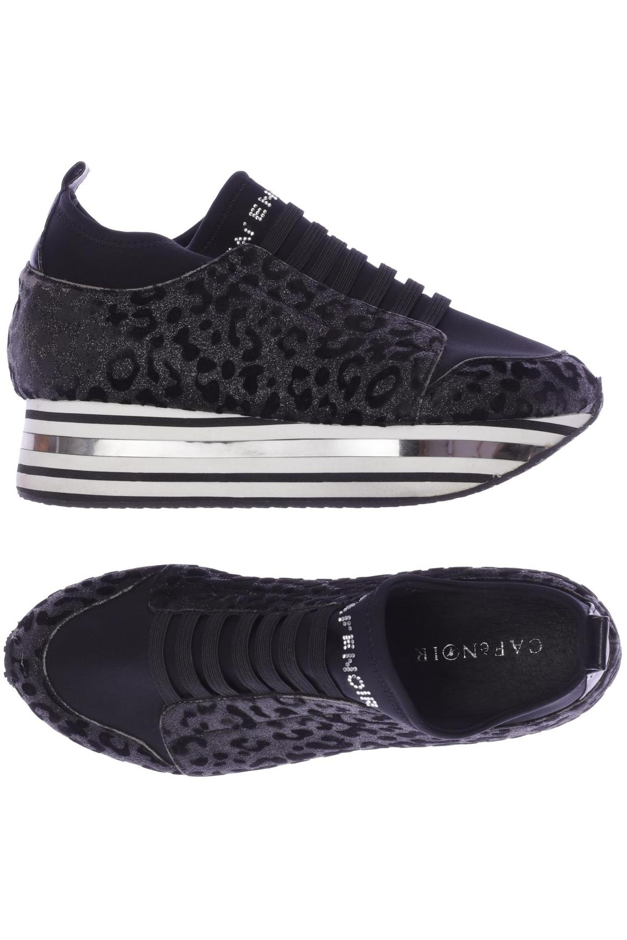 

Cafenoir Damen Sneakers, schwarz, Gr. 38