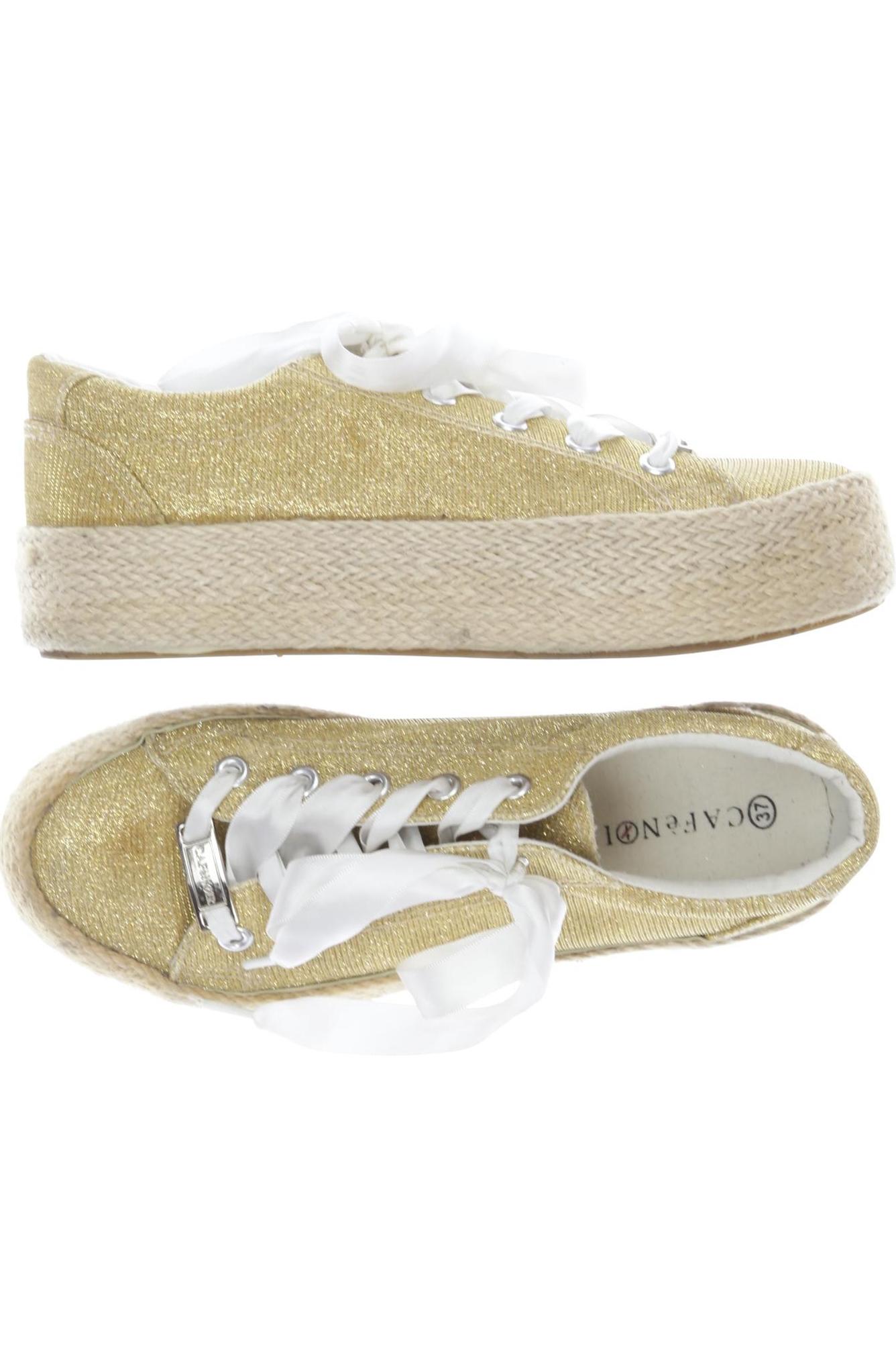 

Cafenoir Damen Sneakers, gold, Gr. 37