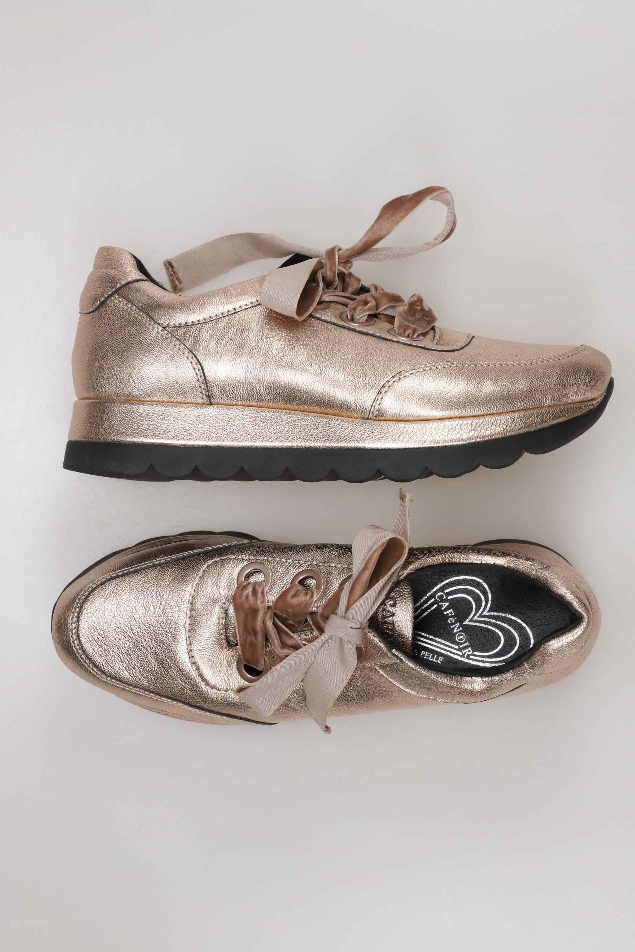 

Cafenoir Damen Sneakers, gold, Gr. 40