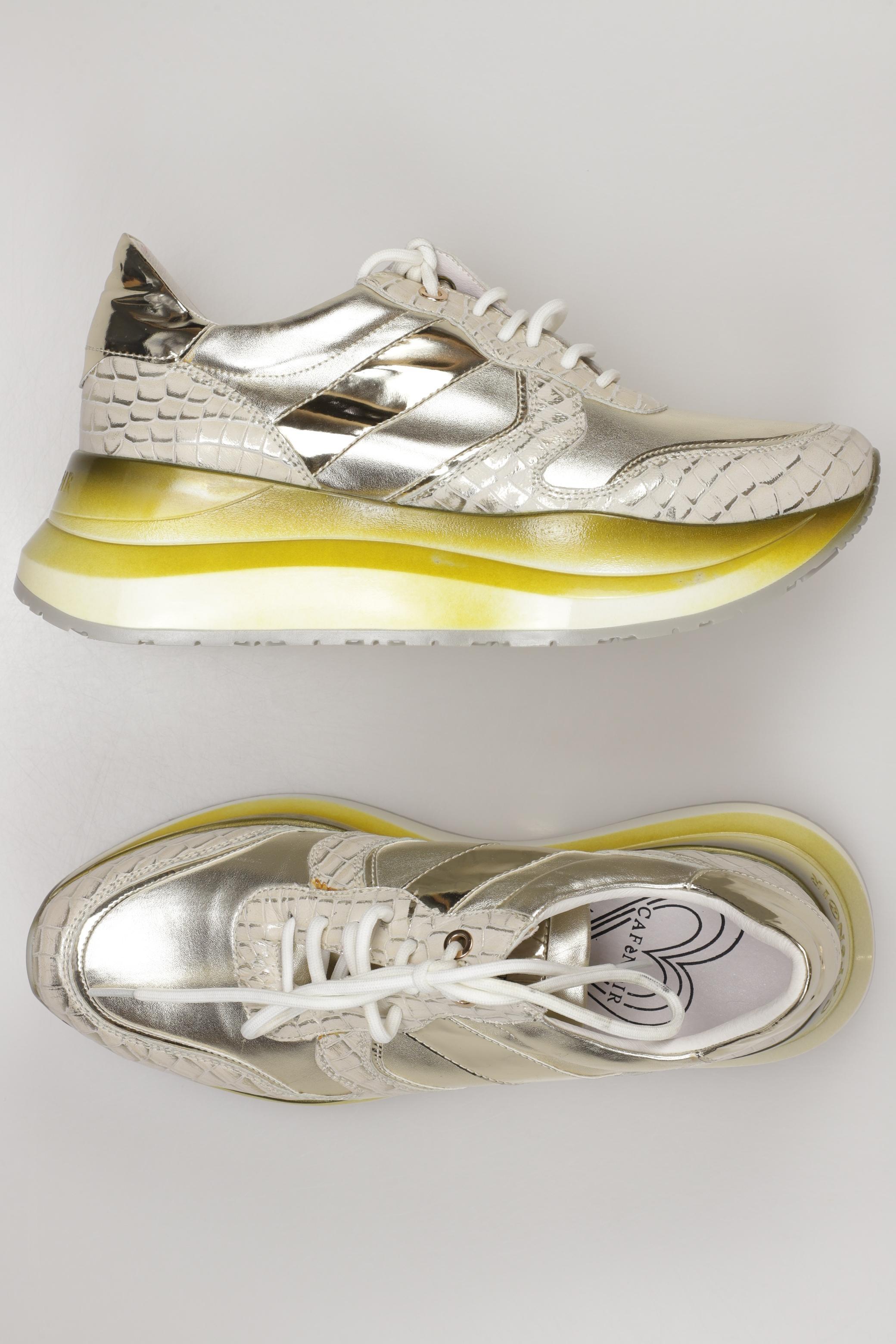 

Cafenoir Damen Sneakers, gold, Gr. 39