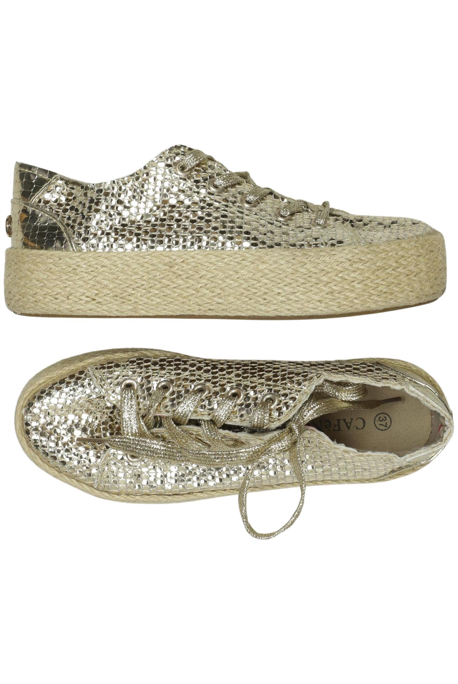 

Cafenoir Damen Sneakers, gold, Gr. 37