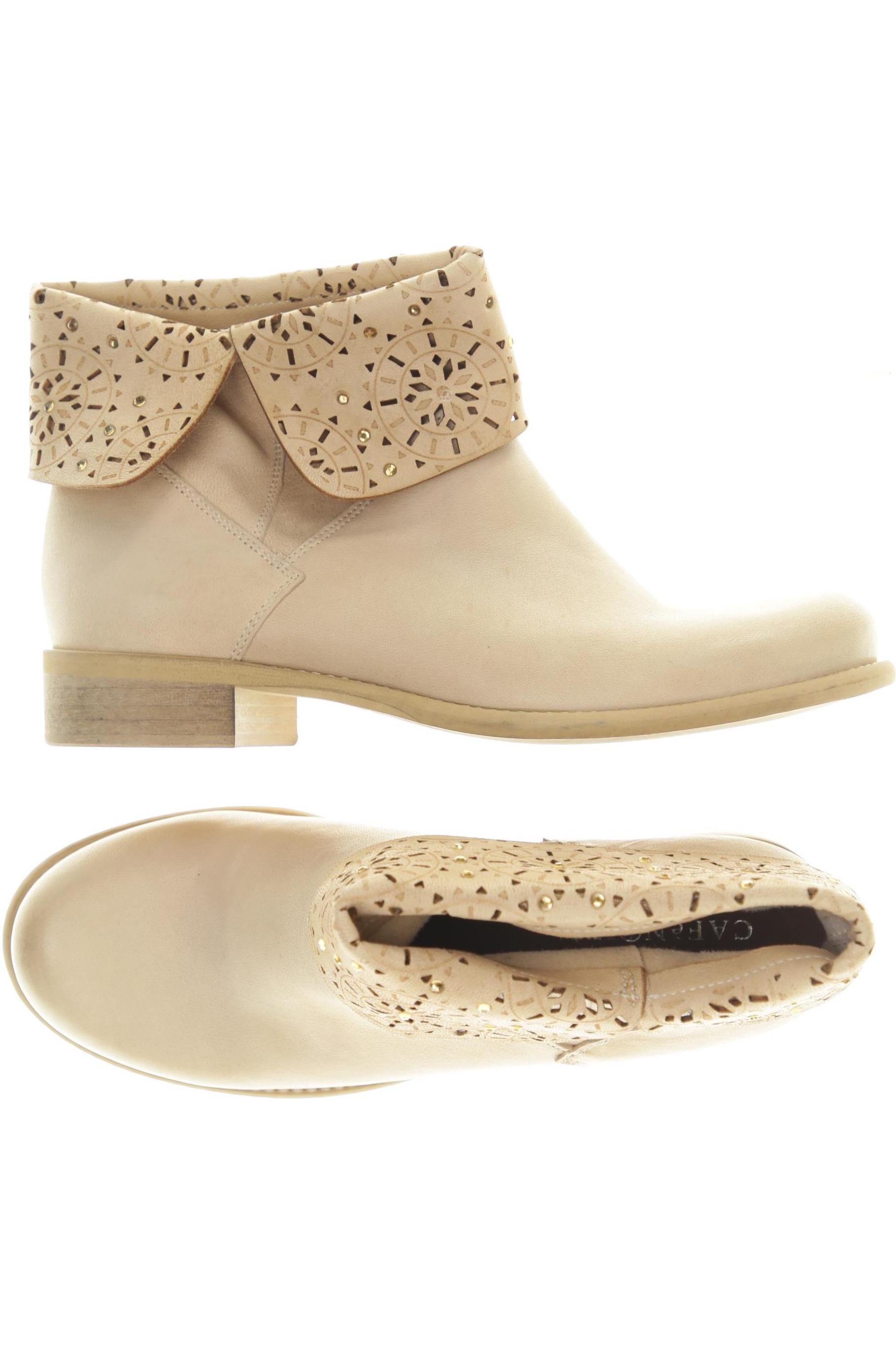 

Cafenoir Damen Stiefelette, beige, Gr. 37