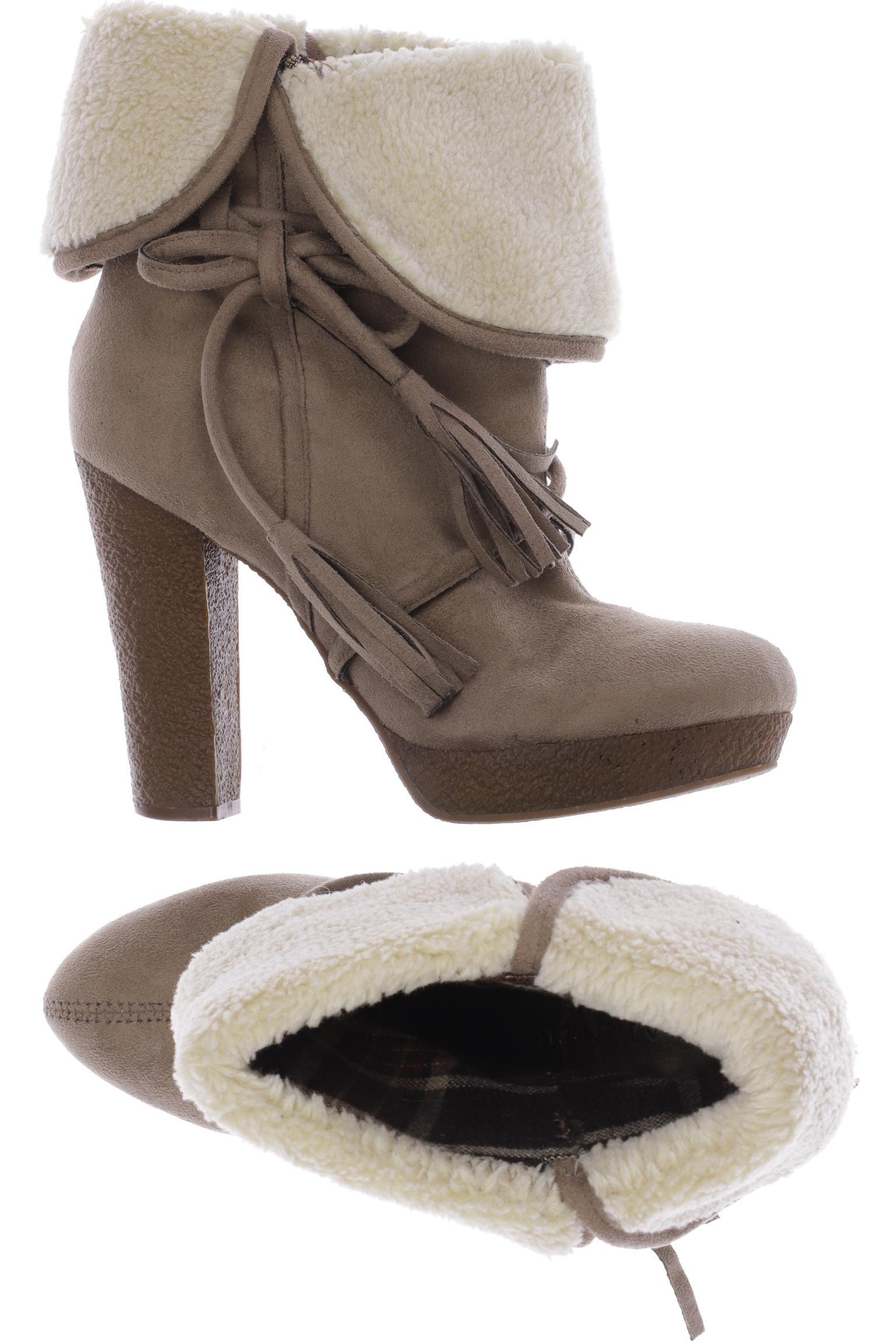 

Cafenoir Damen Stiefelette, beige, Gr. 37