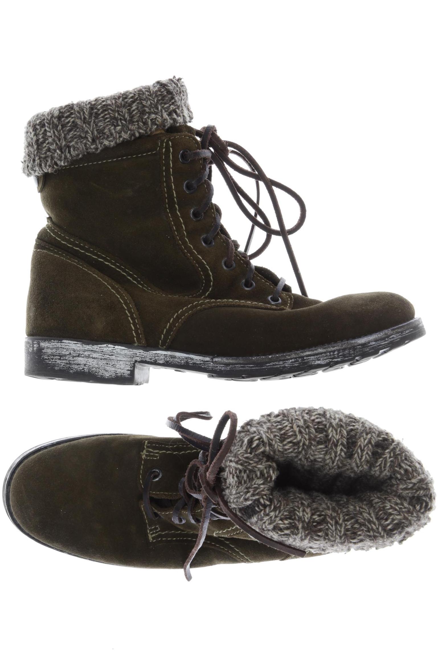 

Cafenoir Damen Stiefelette, grün, Gr. 41