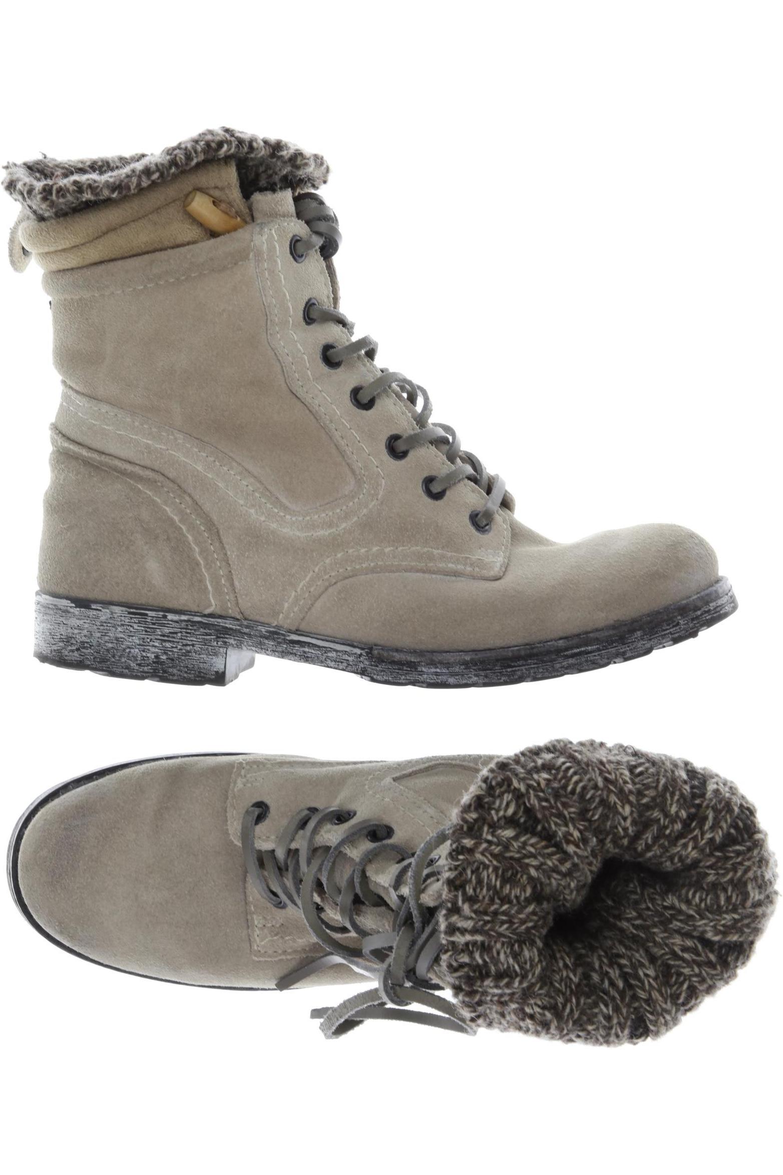 

Cafenoir Damen Stiefelette, beige, Gr. 38