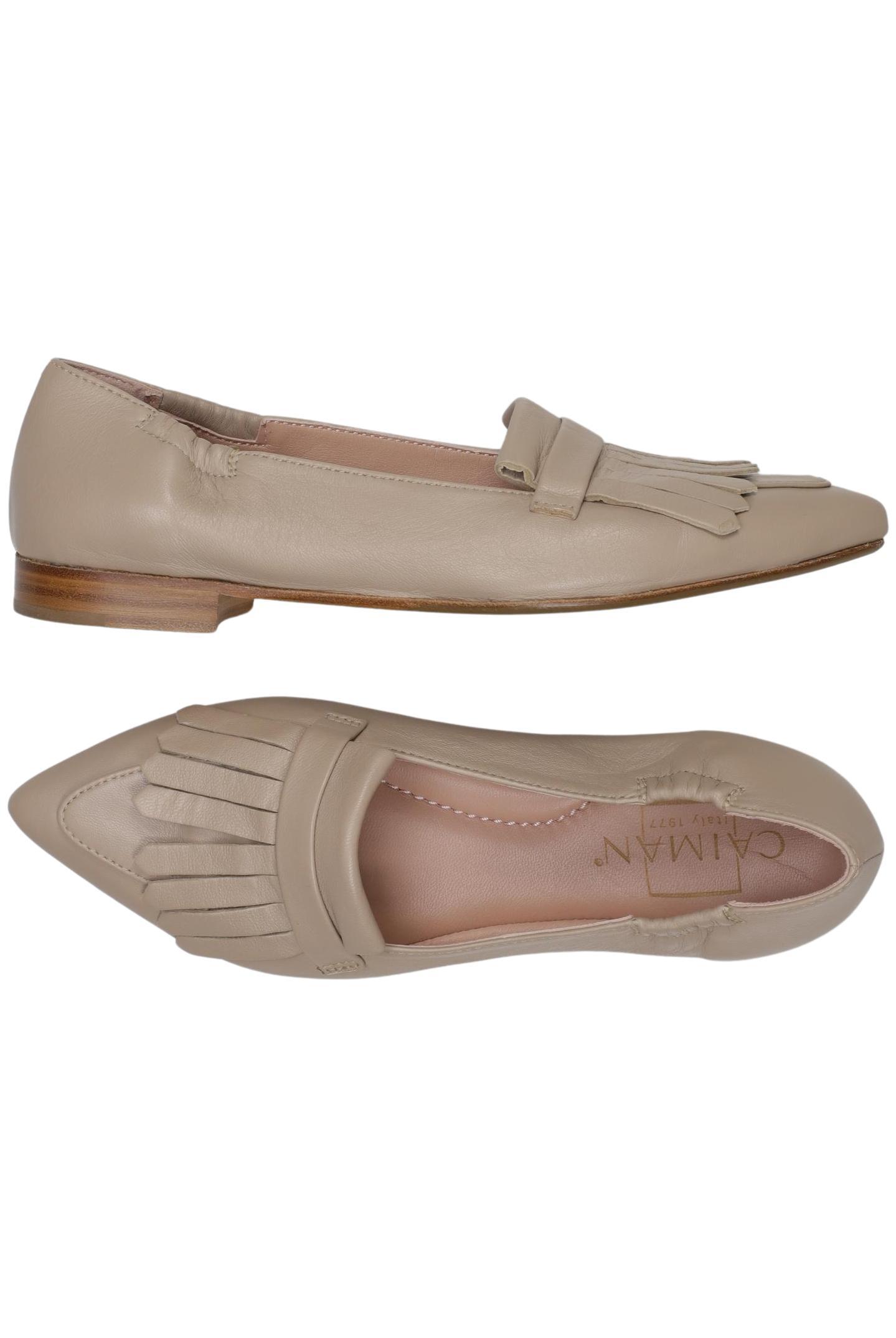 

Caiman Damen Halbschuh, beige, Gr. 36.5